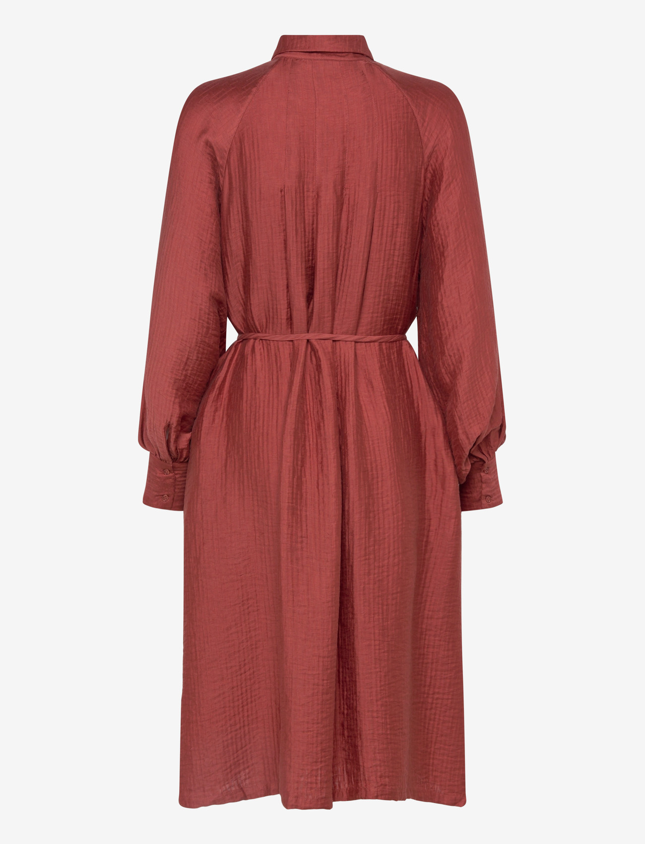 Soft Rebels - SRJessa Dress - skjortklänningar - henna - 1