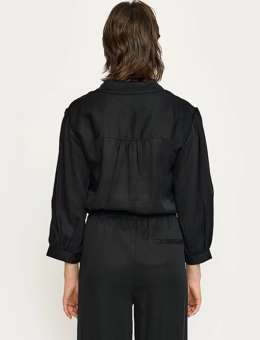 Soft Rebels - SRStormy Blouse - overhemden met lange mouwen - black - 3