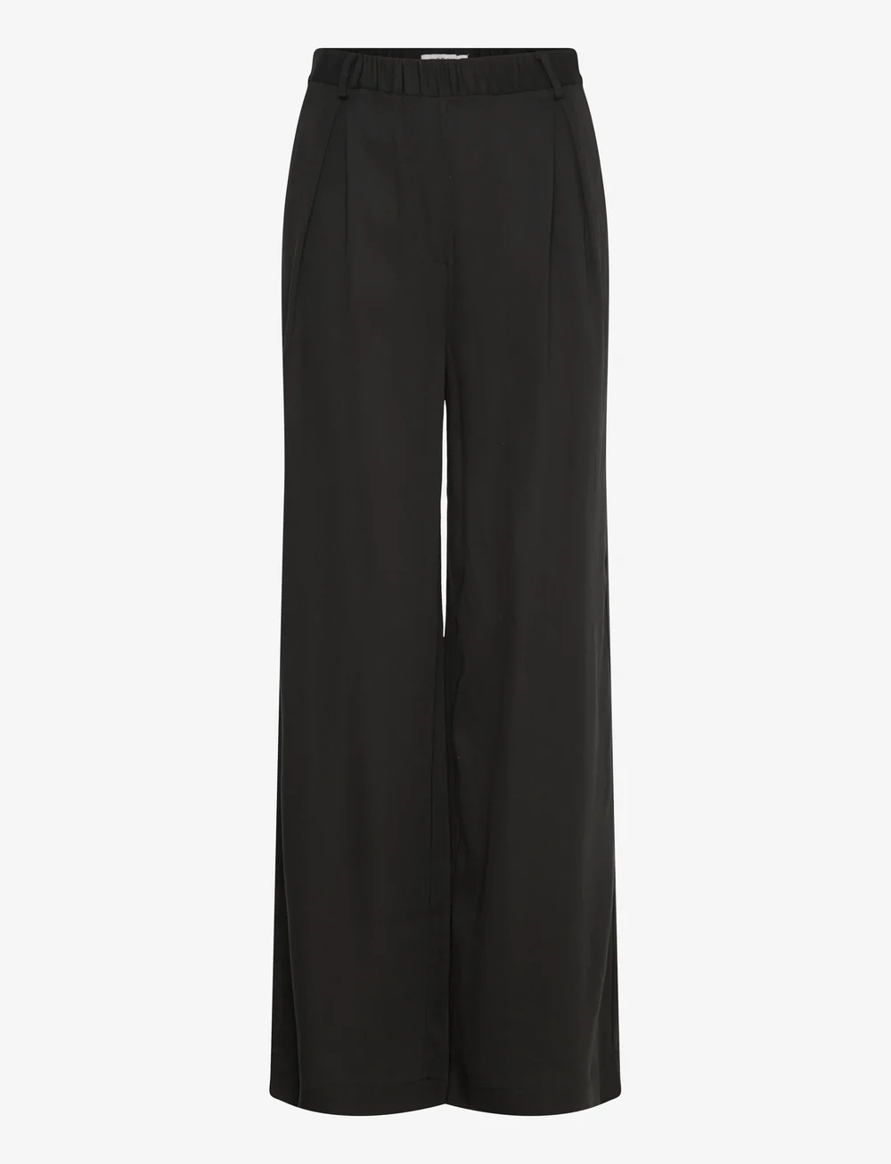 Soft Rebels - SRStormy Midwaist Wide Pant - hosen mit weitem bein - black - 1