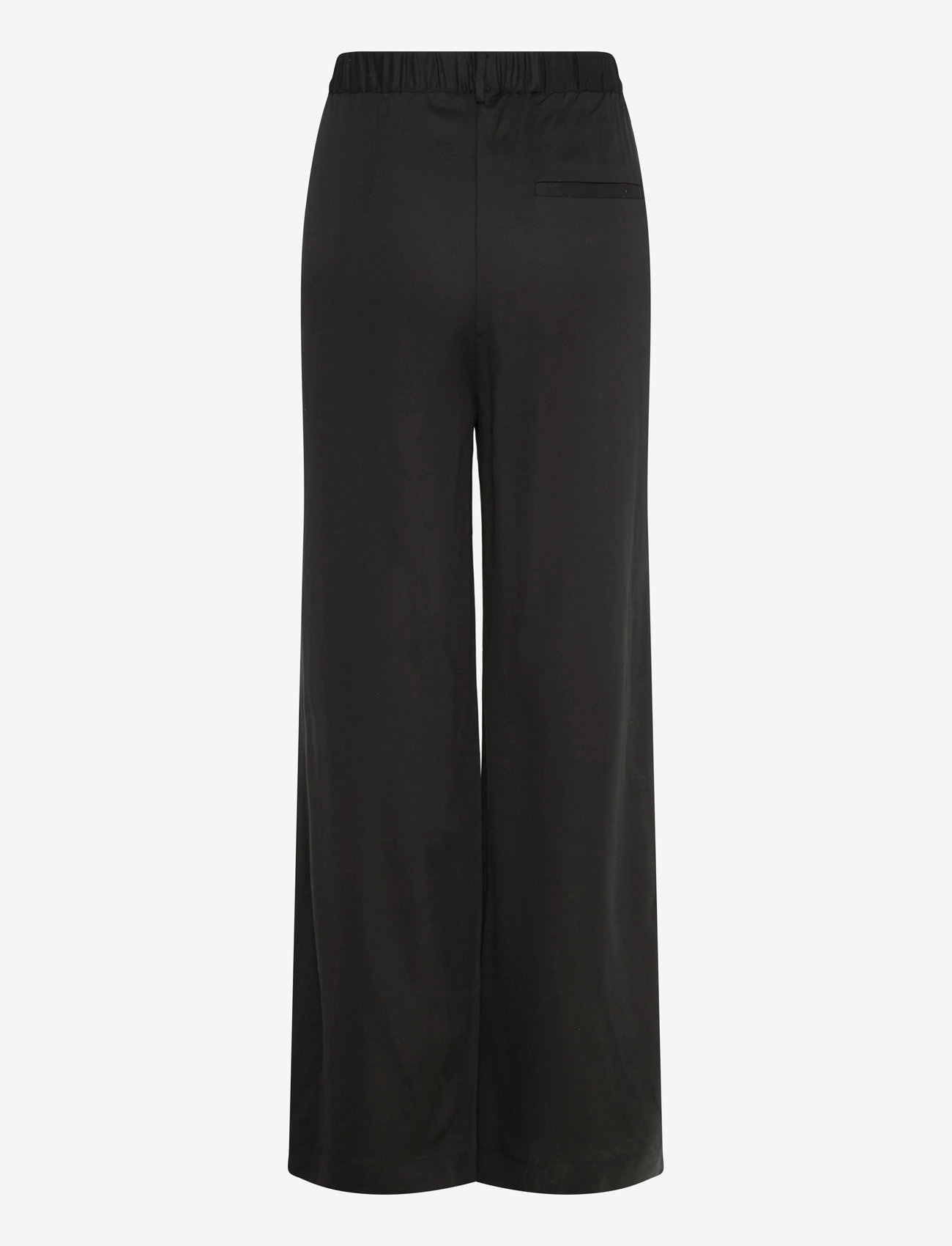 Soft Rebels - SRStormy Midwaist Wide Pant - laia säärega püksid - black - 2