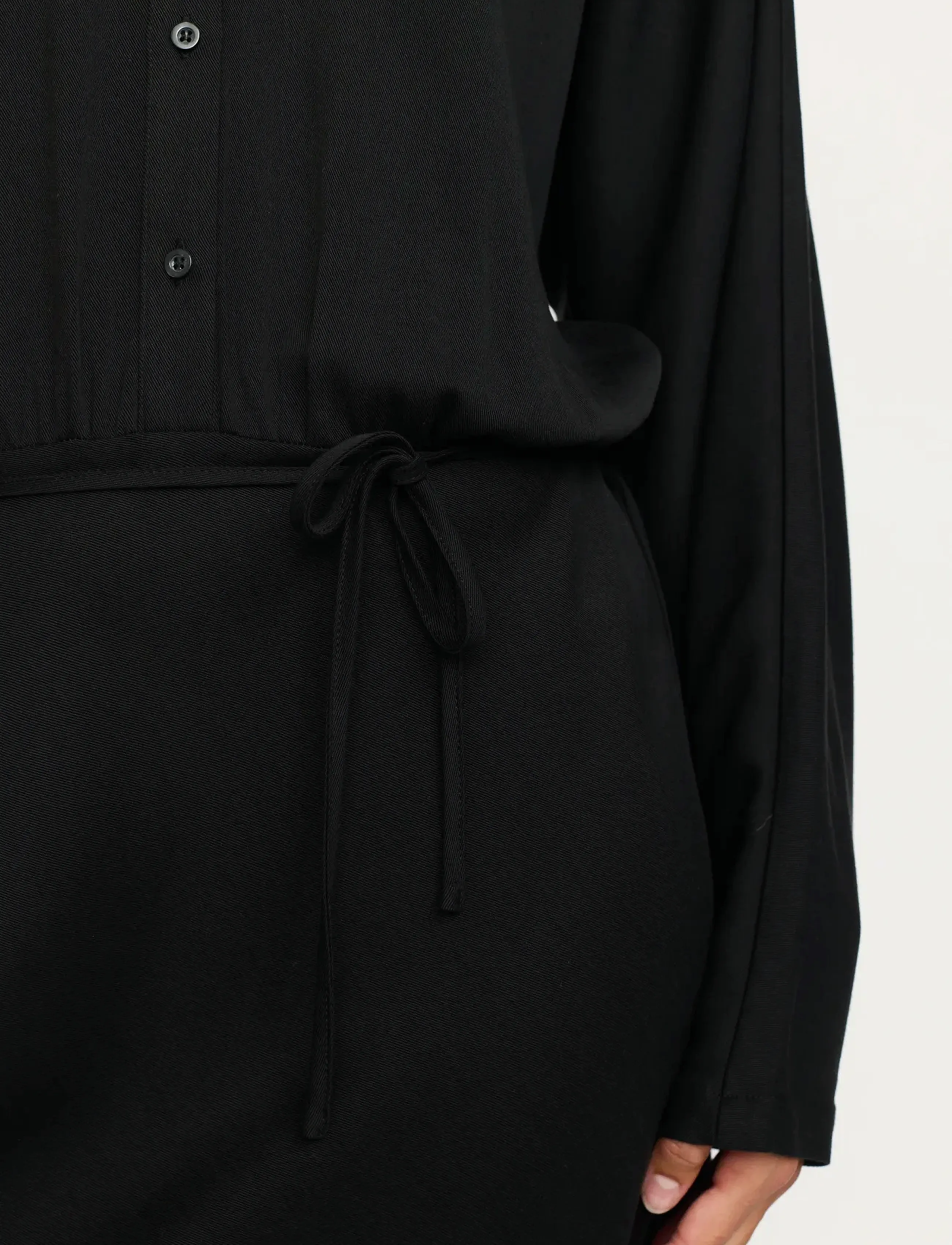 Soft Rebels - SRStormy Midi Dress - skjortekjoler - black - 4