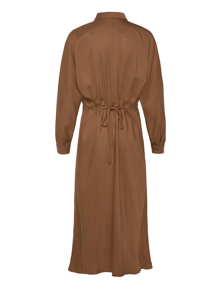 Soft Rebels - SRStormy Midi Dress - marškinių tipo suknelės - toasted coconut - 2