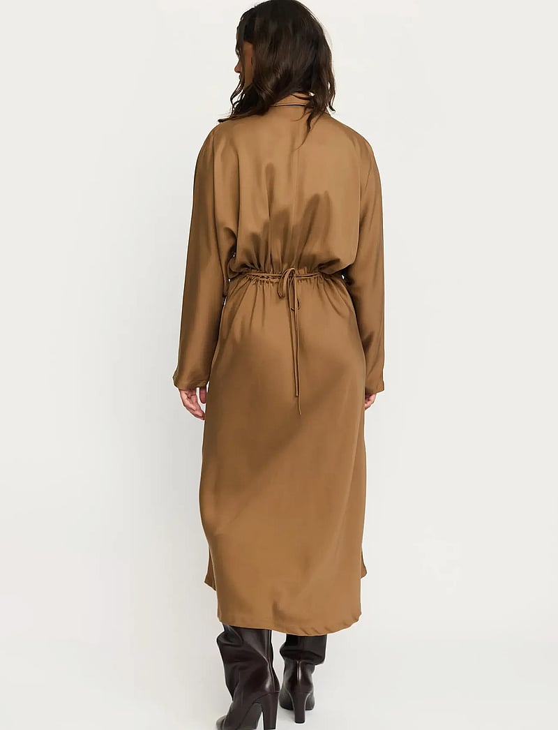 Soft Rebels - SRStormy Midi Dress - hemdkleider - toasted coconut - 3