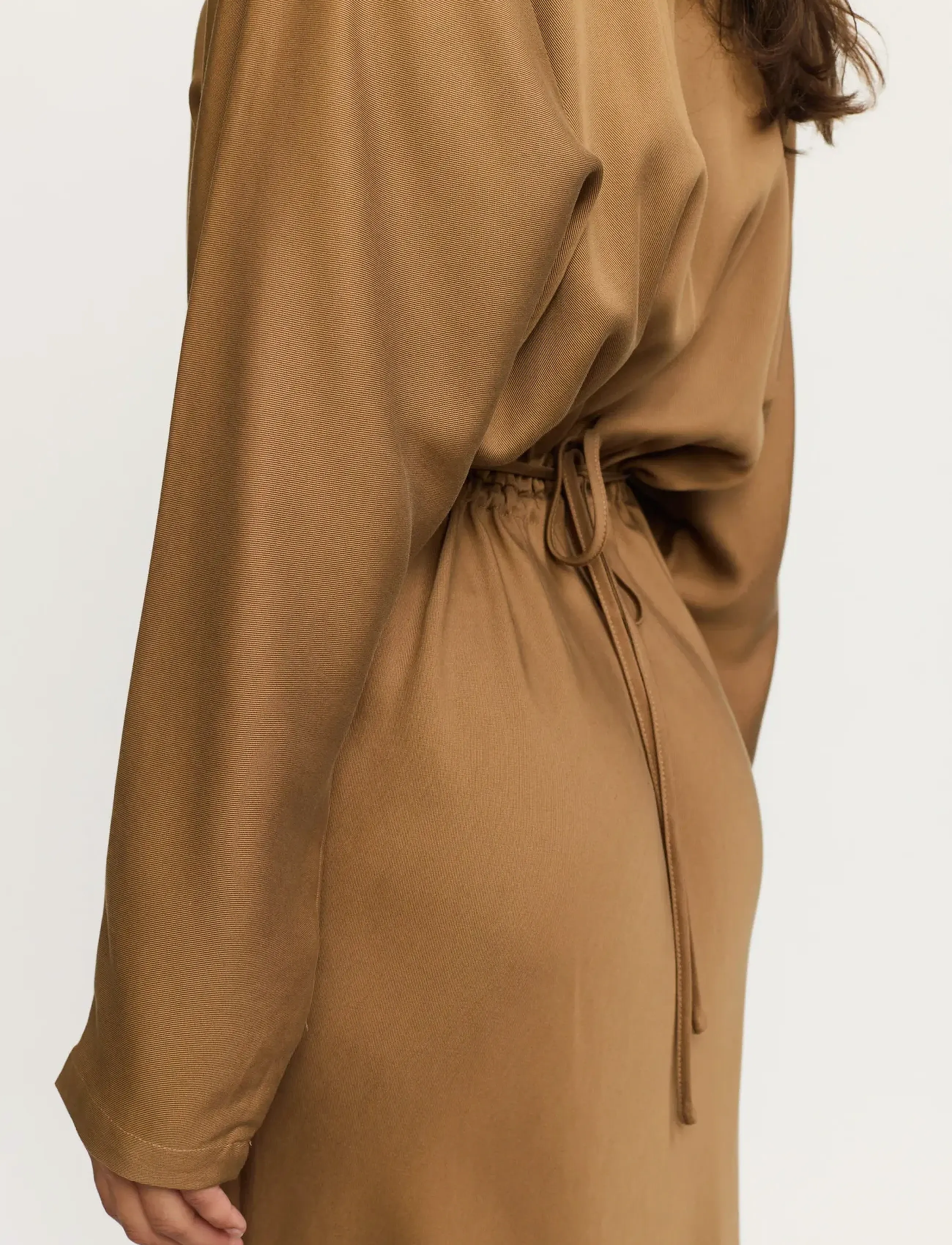 Soft Rebels - SRStormy Midi Dress - midi-kleider - toasted coconut - 4
