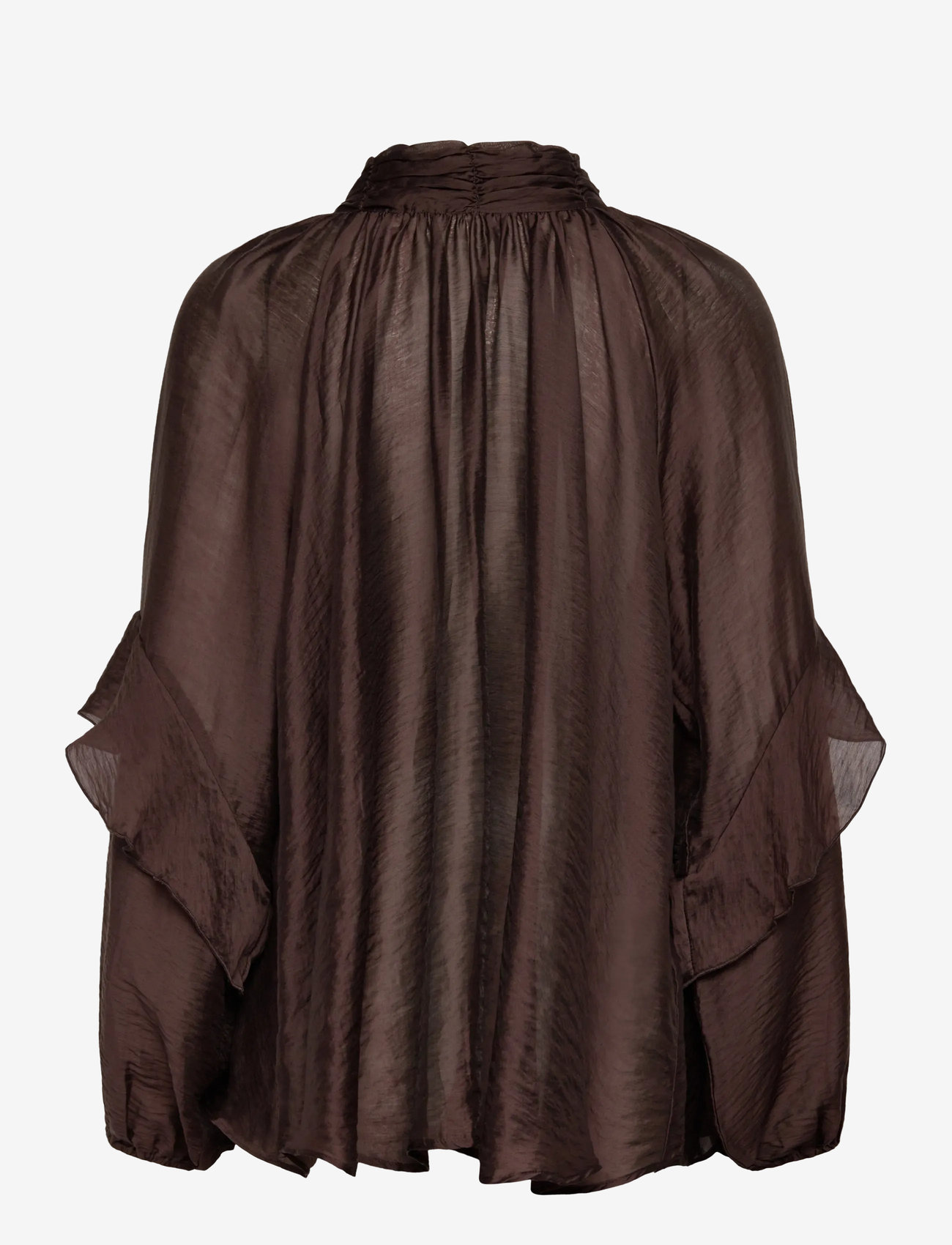 Soft Rebels - SRRachel Bow-Tie Blouse - coffee bean - 2