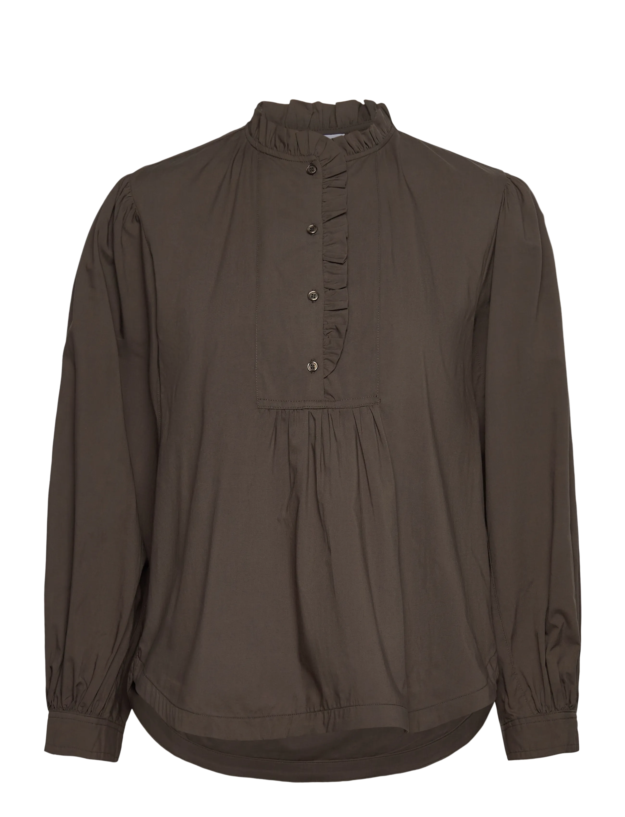 SOFT REBELS Srtiffany Bluse Khaki - XS - Damen