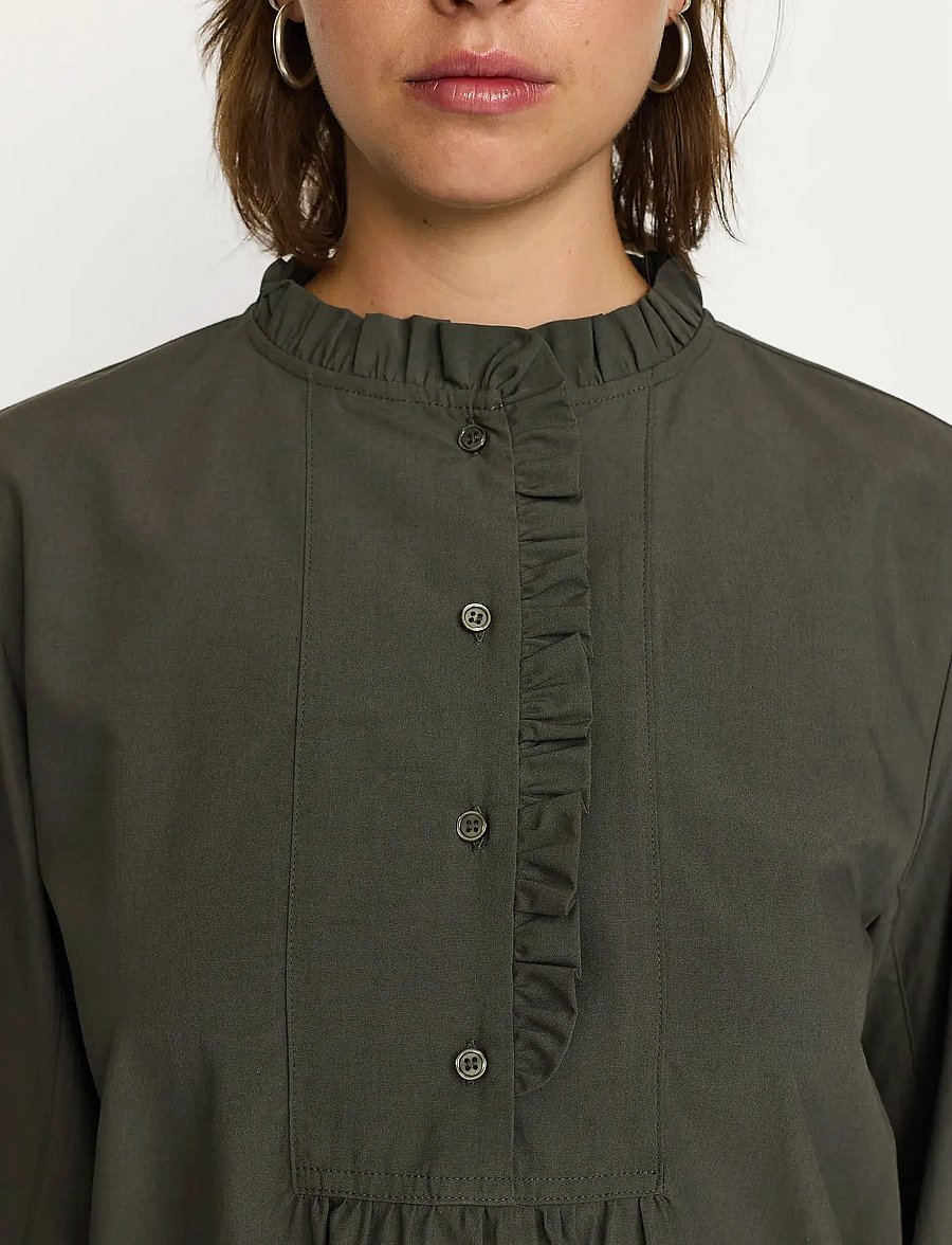 Soft Rebels - SRTiffany Blouse - langärmelige blusen - chimera - 4