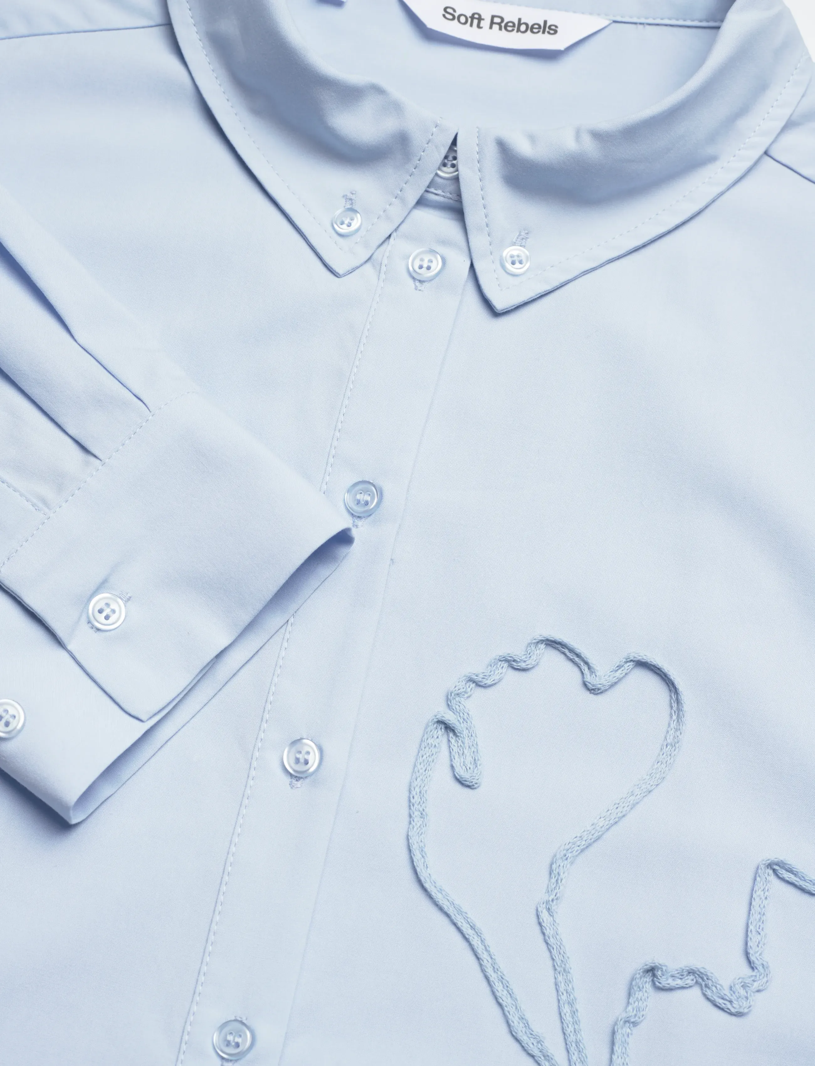 Soft Rebels - SRTiffany Shirt - langærmede skjorter - windsurfer - 2