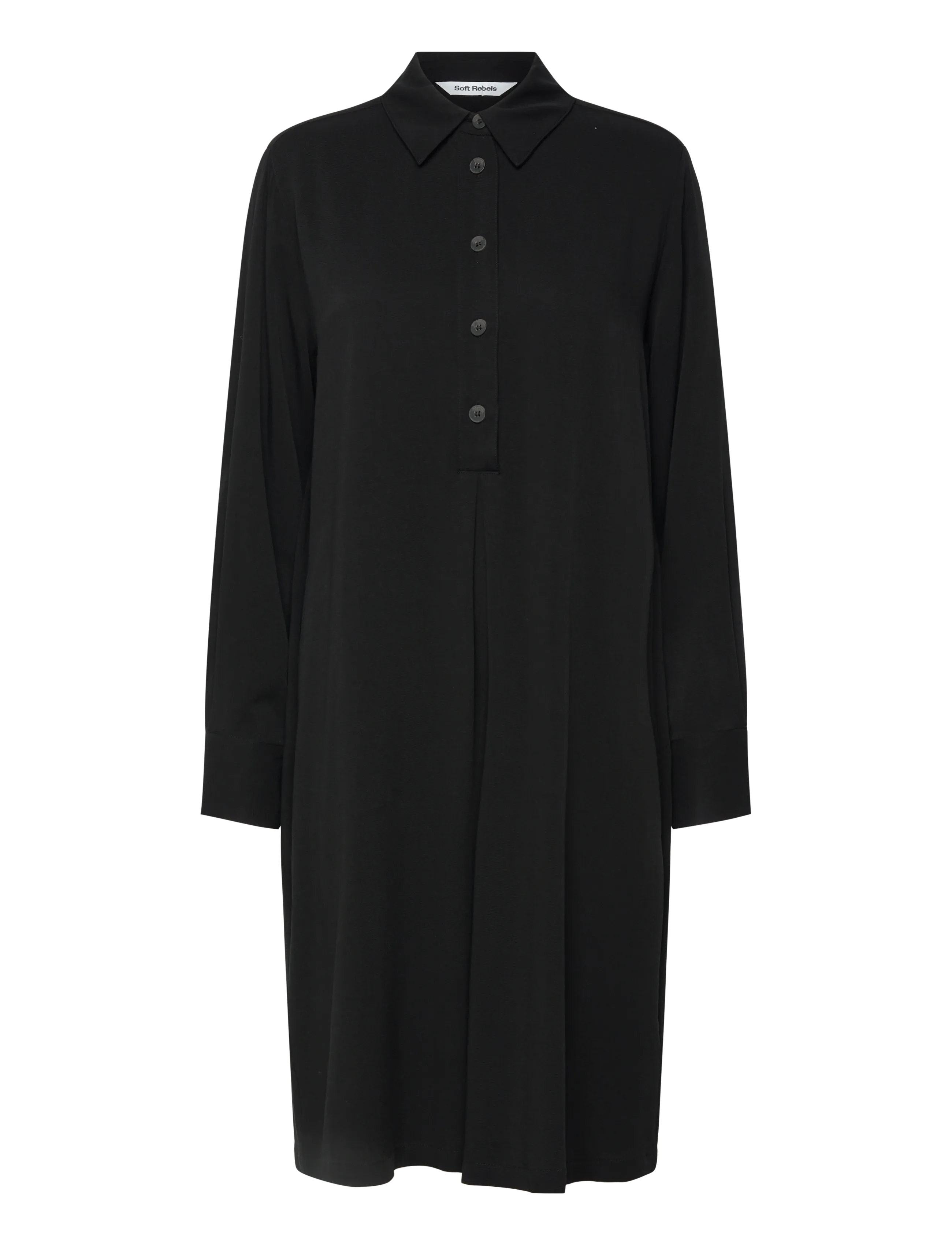 Soft Rebels SRLeonie Dress - Kleidid - BLACK / black