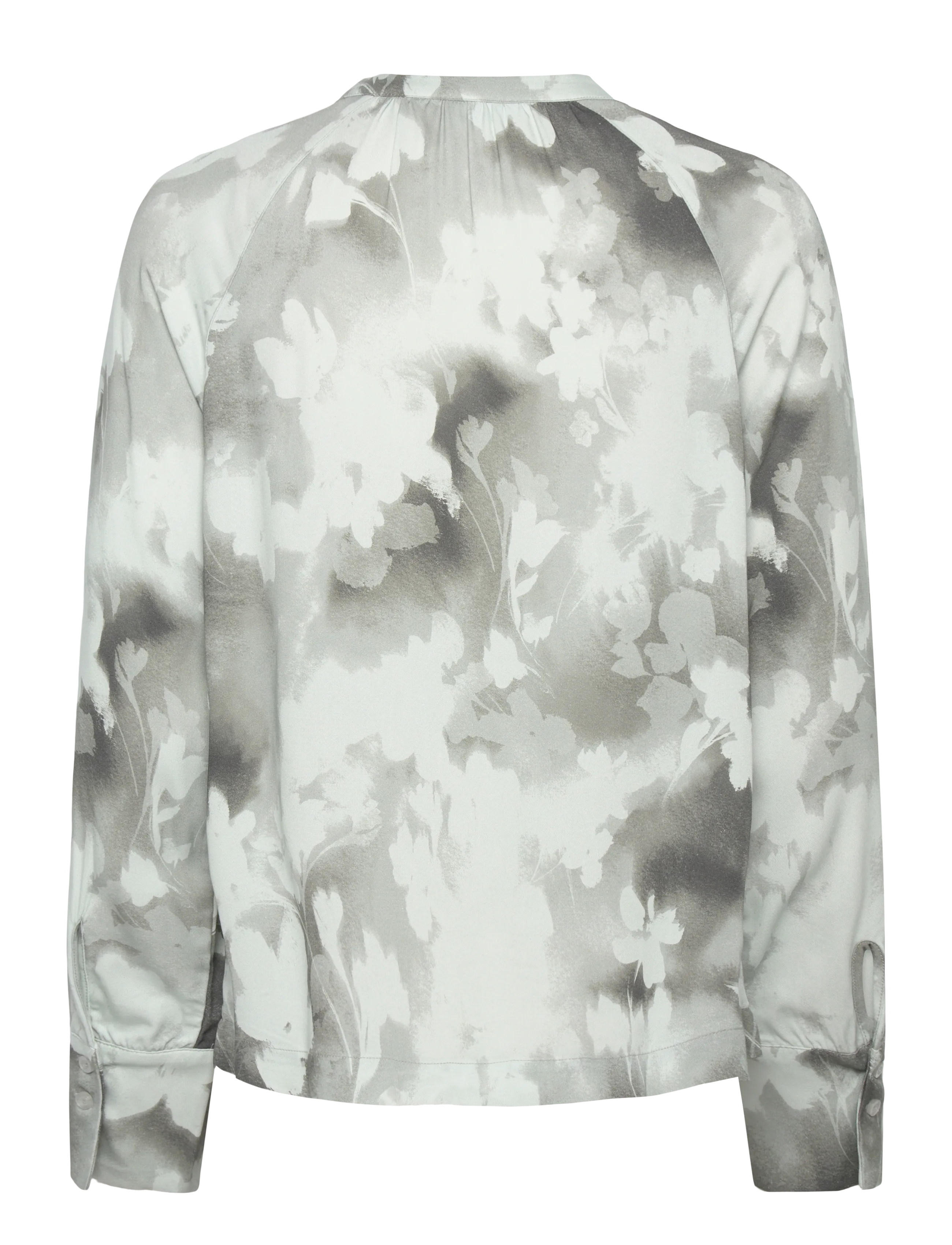 Soft Rebels - SRLeonie Blouse - langermede bluser - fade to flower - 1