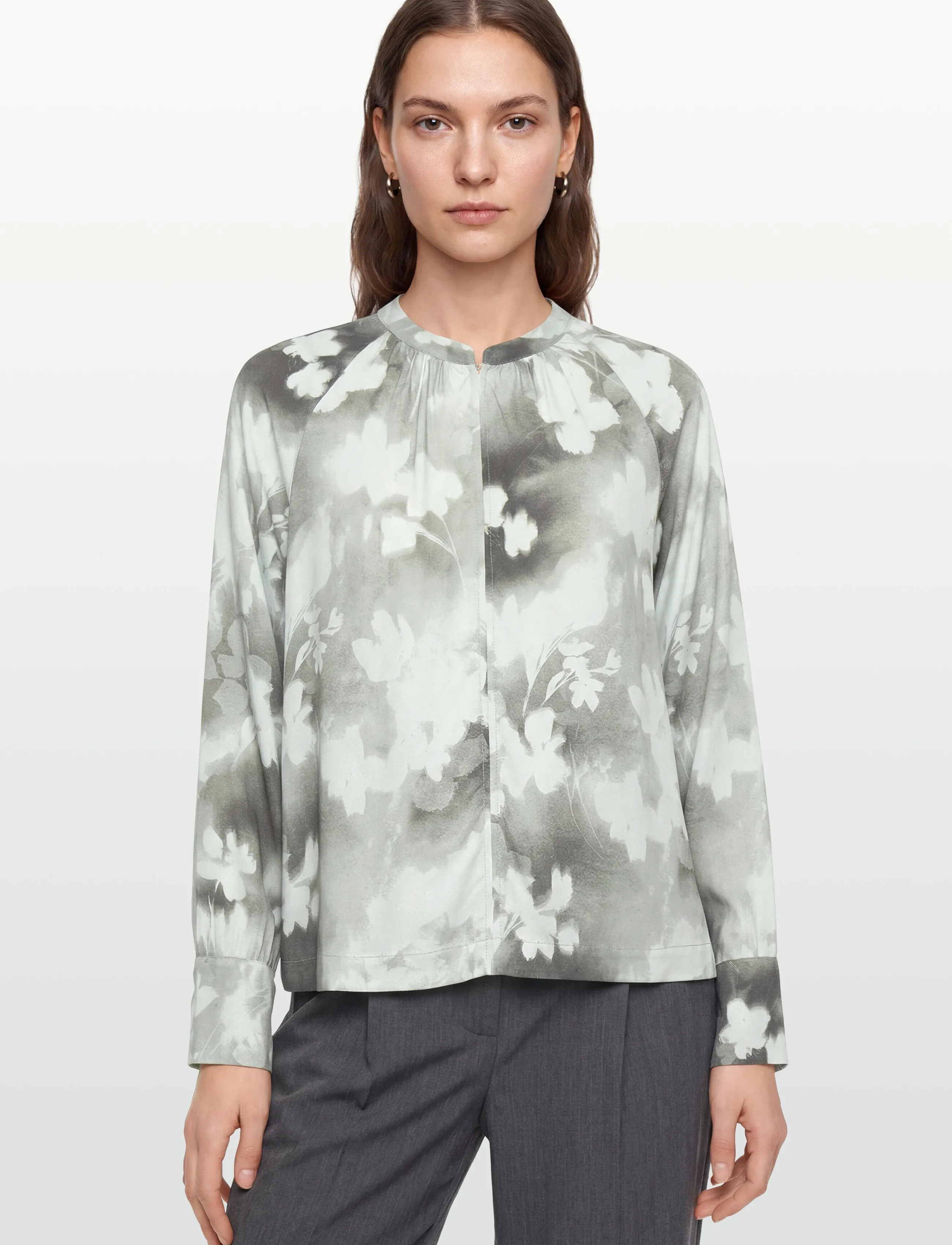 Soft Rebels - SRLeonie Blouse - blouses met lange mouwen - fade to flower - 3