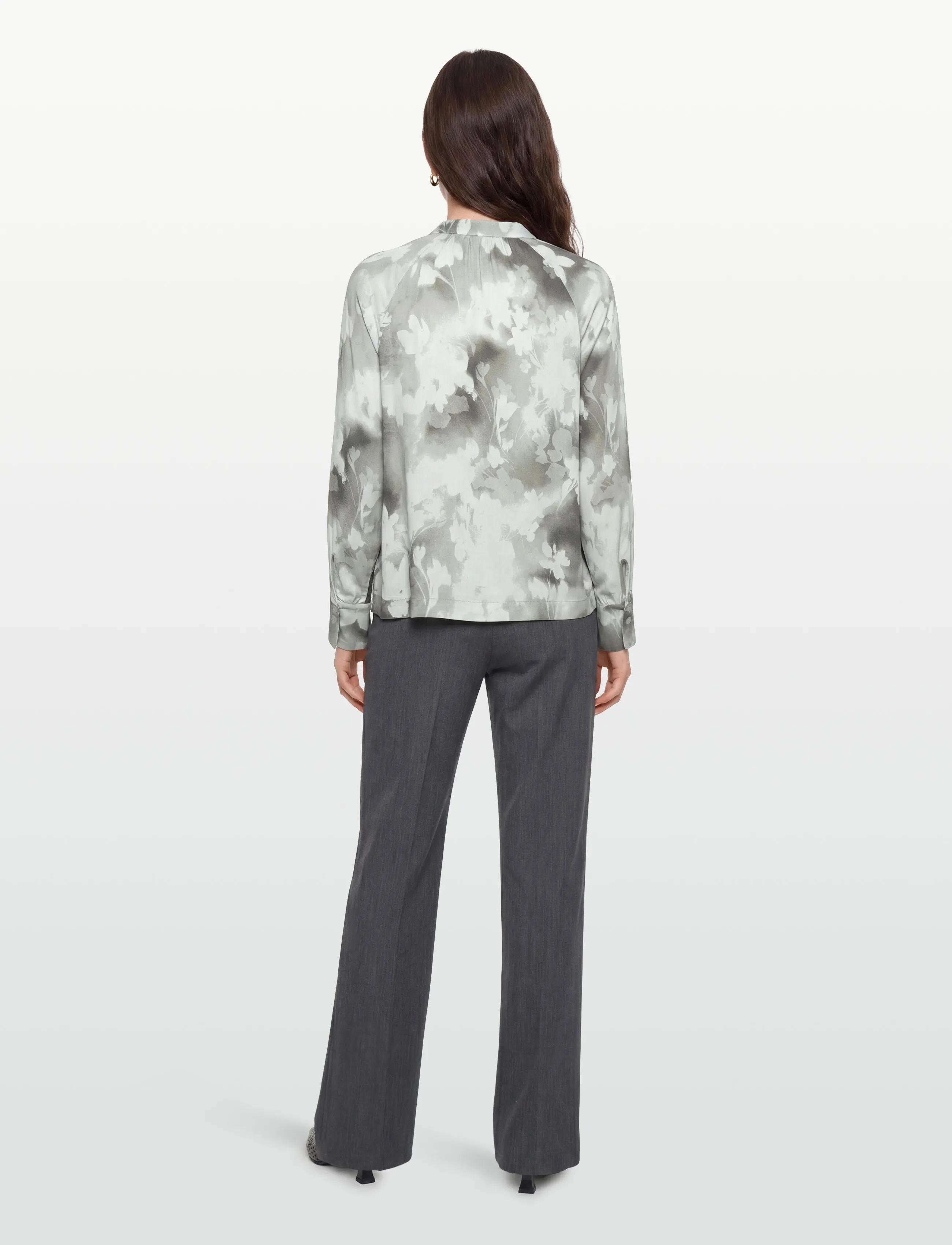 Soft Rebels - SRLeonie Blouse - blouses met lange mouwen - fade to flower - 4