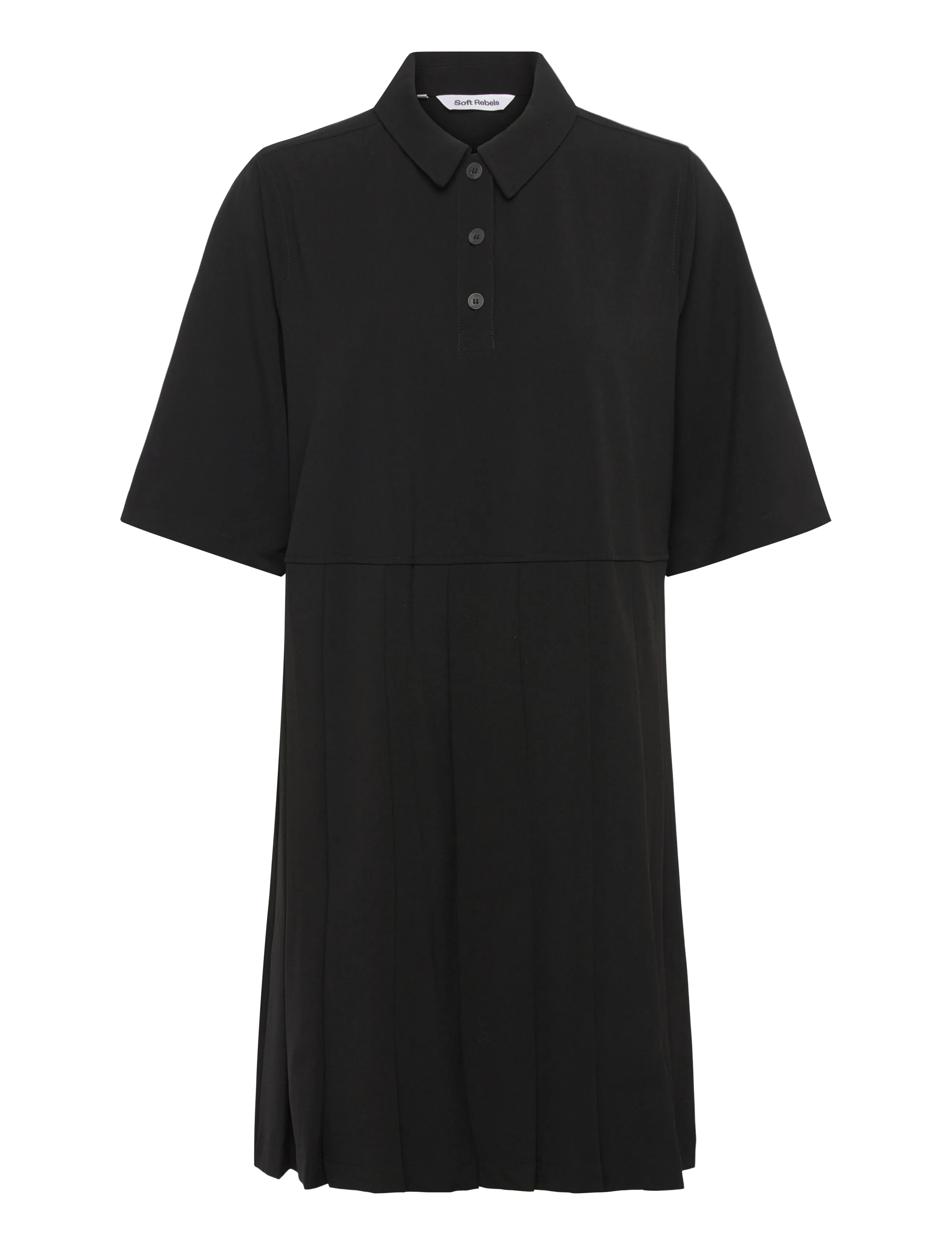 Soft Rebels SRVilja Dress - Kleidid - BLACK / black