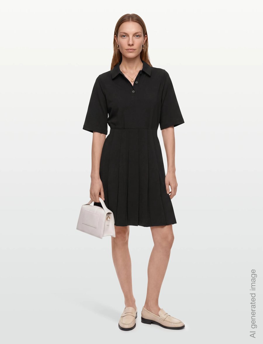 Soft Rebels - SRVilja Dress - hemdkleider - black - 0