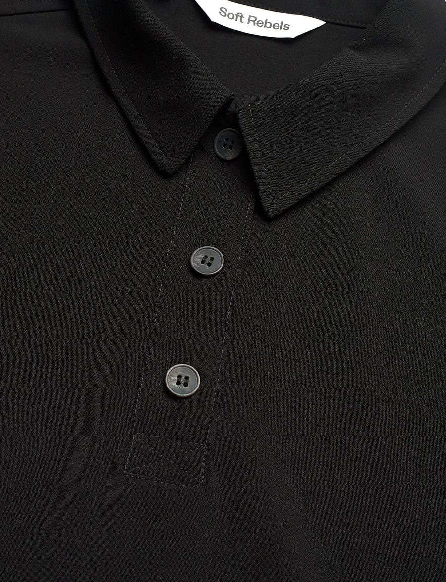 Soft Rebels - SRVilja Dress - hemdkleider - black - 5