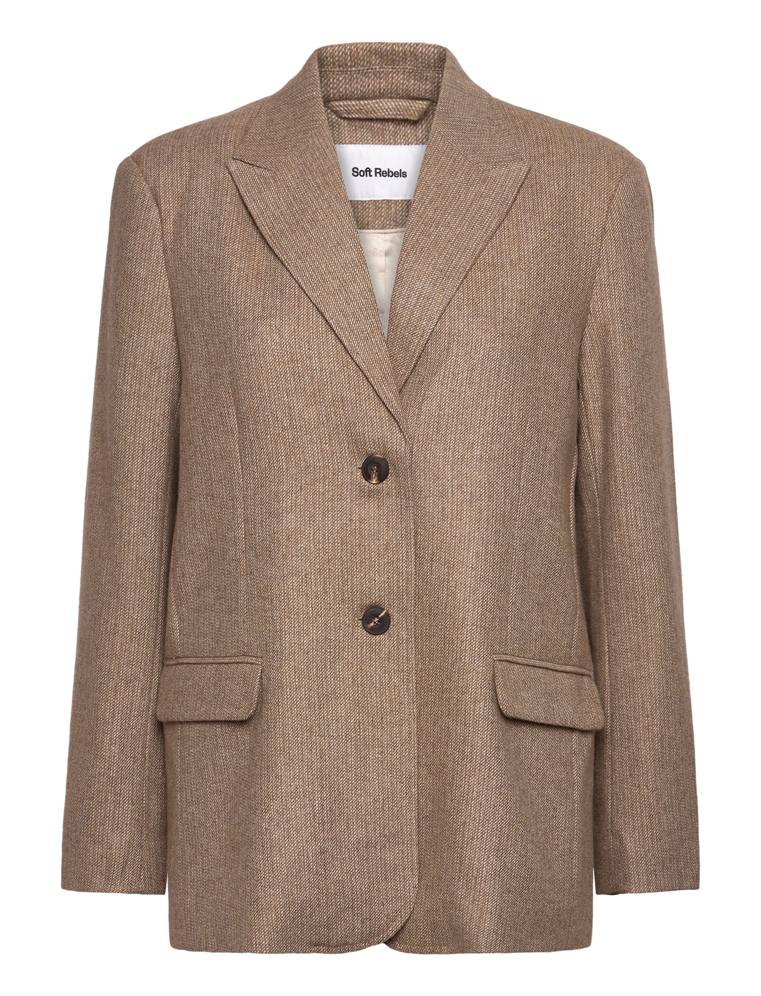 SOFT REBELS Srgreta Loose Blazer Beige - XL - Damen