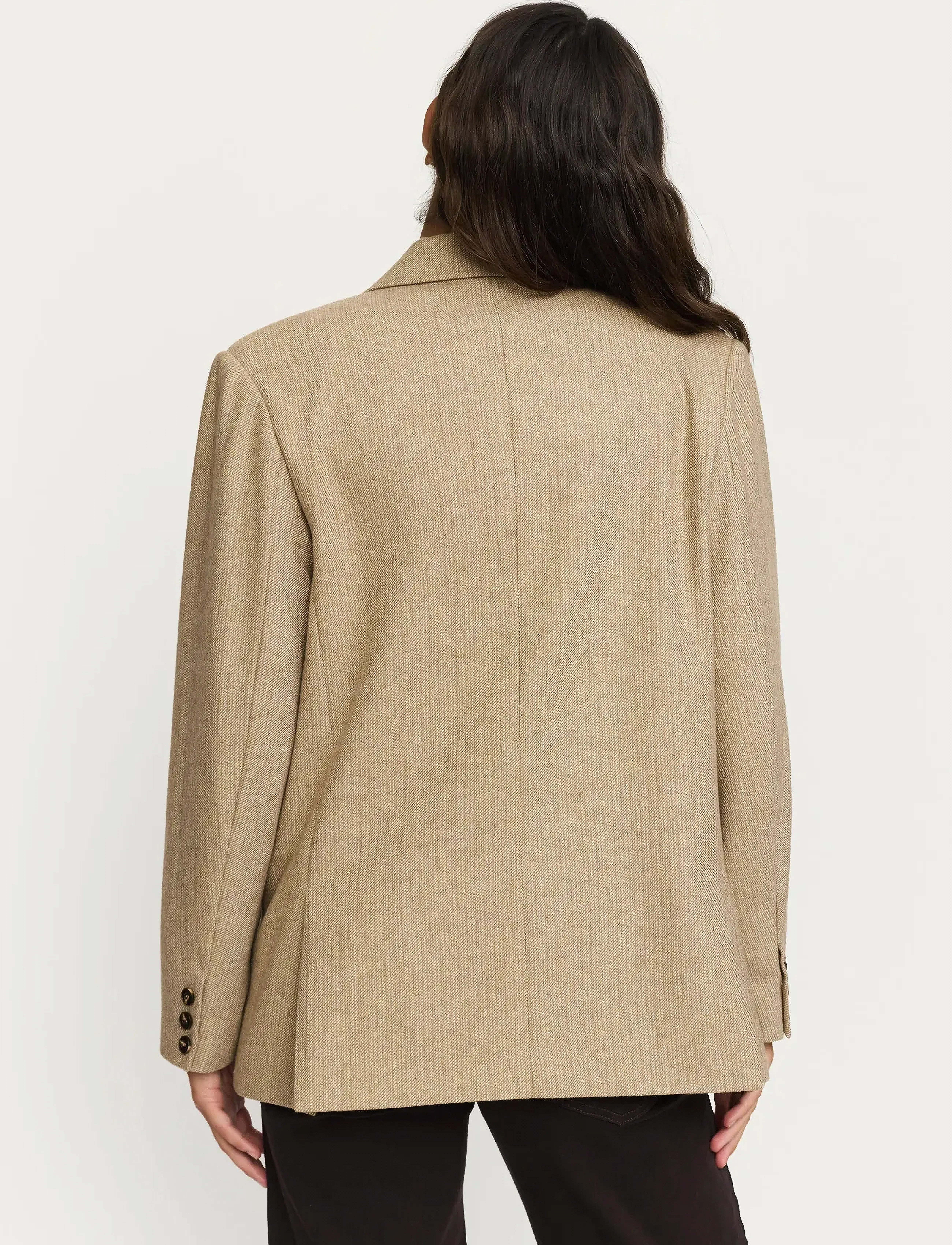 Soft Rebels - SRGreta Loose Blazer - single breasted blazers - toasted coconut - 4