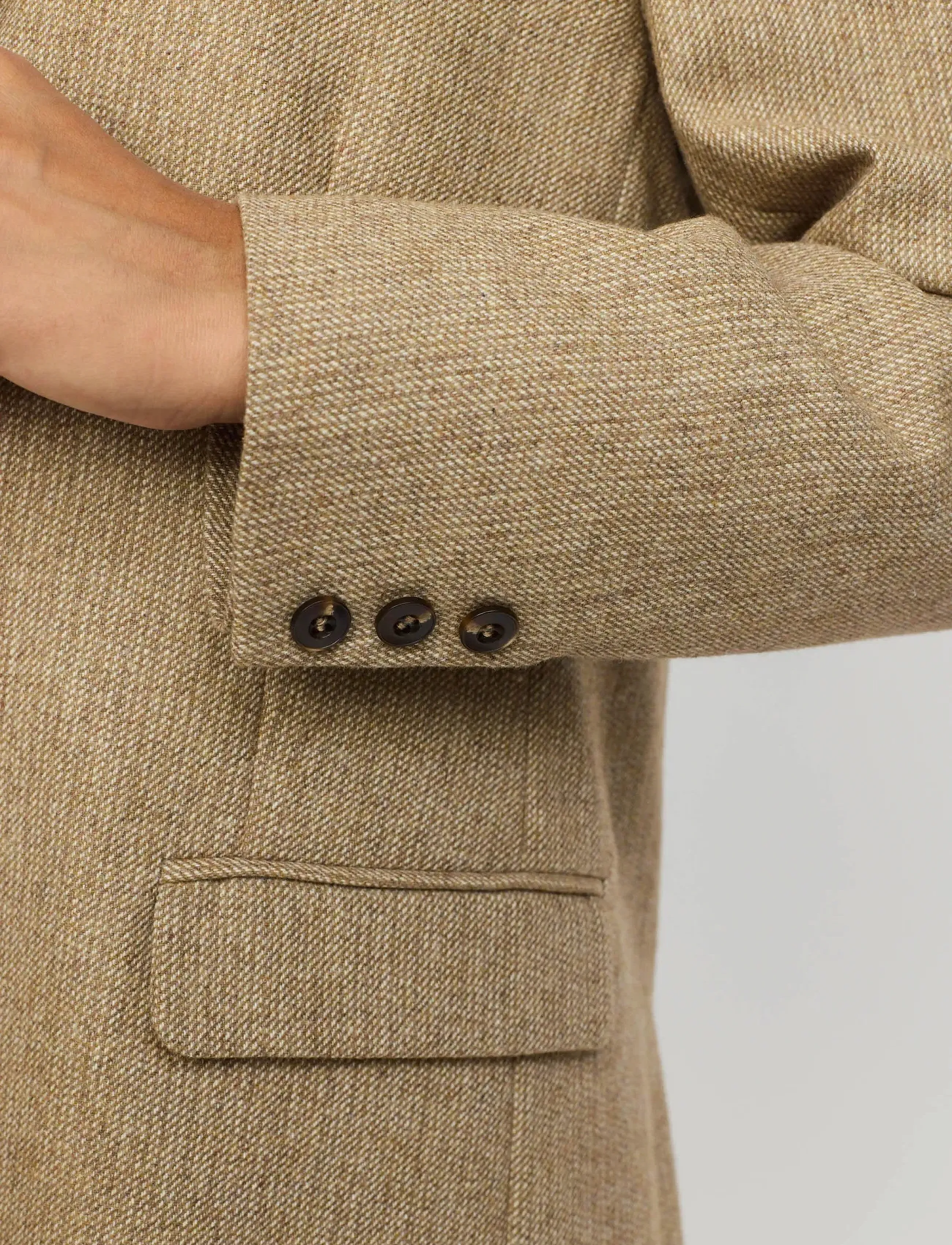 Soft Rebels - SRGreta Loose Blazer - single breasted blazers - toasted coconut - 5