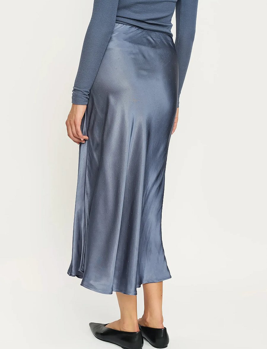 Soft Rebels - SRFrancesca Abia Skirt - satiinihameet - grisaille - 3