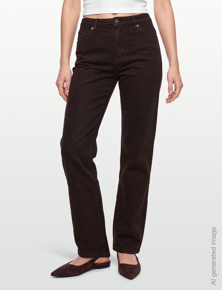 Soft Rebels - SREma Willa Midwaist Wide Jeans - raka jeans - 383 demitasse - 3