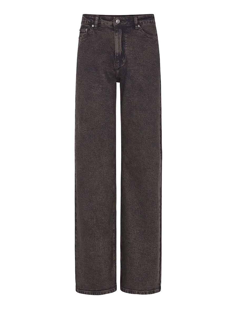 Soft Rebels - SREma Willa Midwaist Wide Jeans - igapäevane stiil - chocolate plum - 0