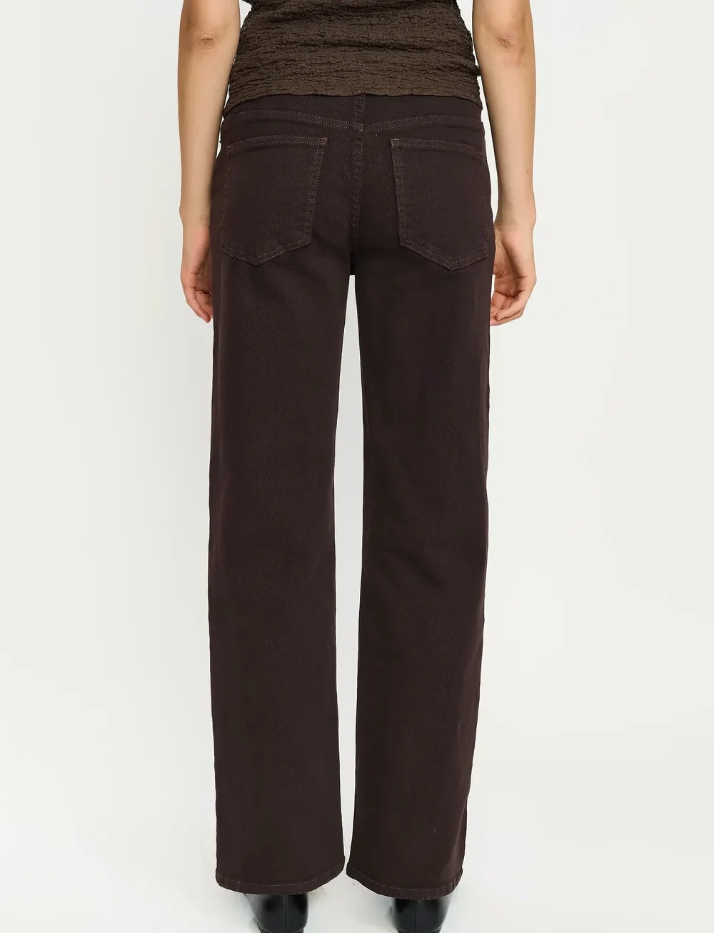 Soft Rebels - SREma Willa Midwaist Wide Jeans - raka jeans - coffee bean - 4