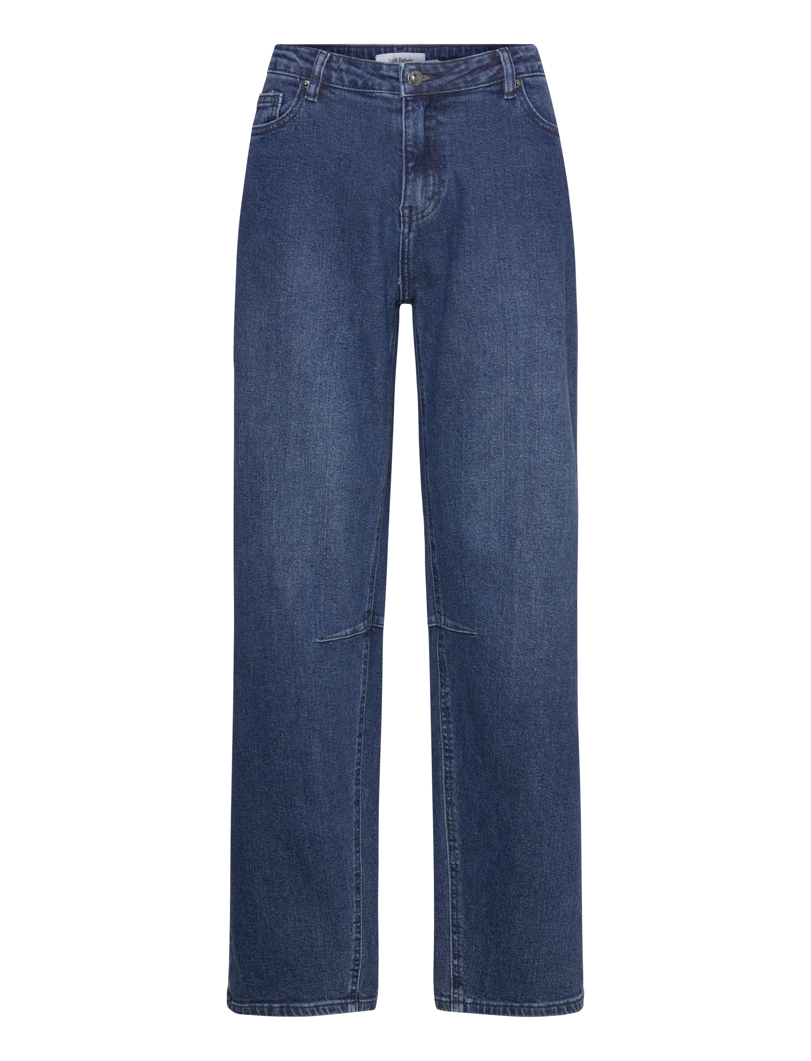 Soft Rebels Srwilla Barrel Jeans, XL, Blue, Jeans > Barrel Jeans, Dame