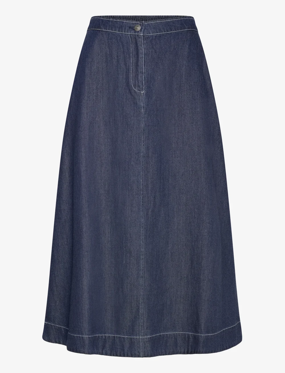 Soft Rebels - SRPortia Midi Skirt - denimskjørt - dark blue - 1