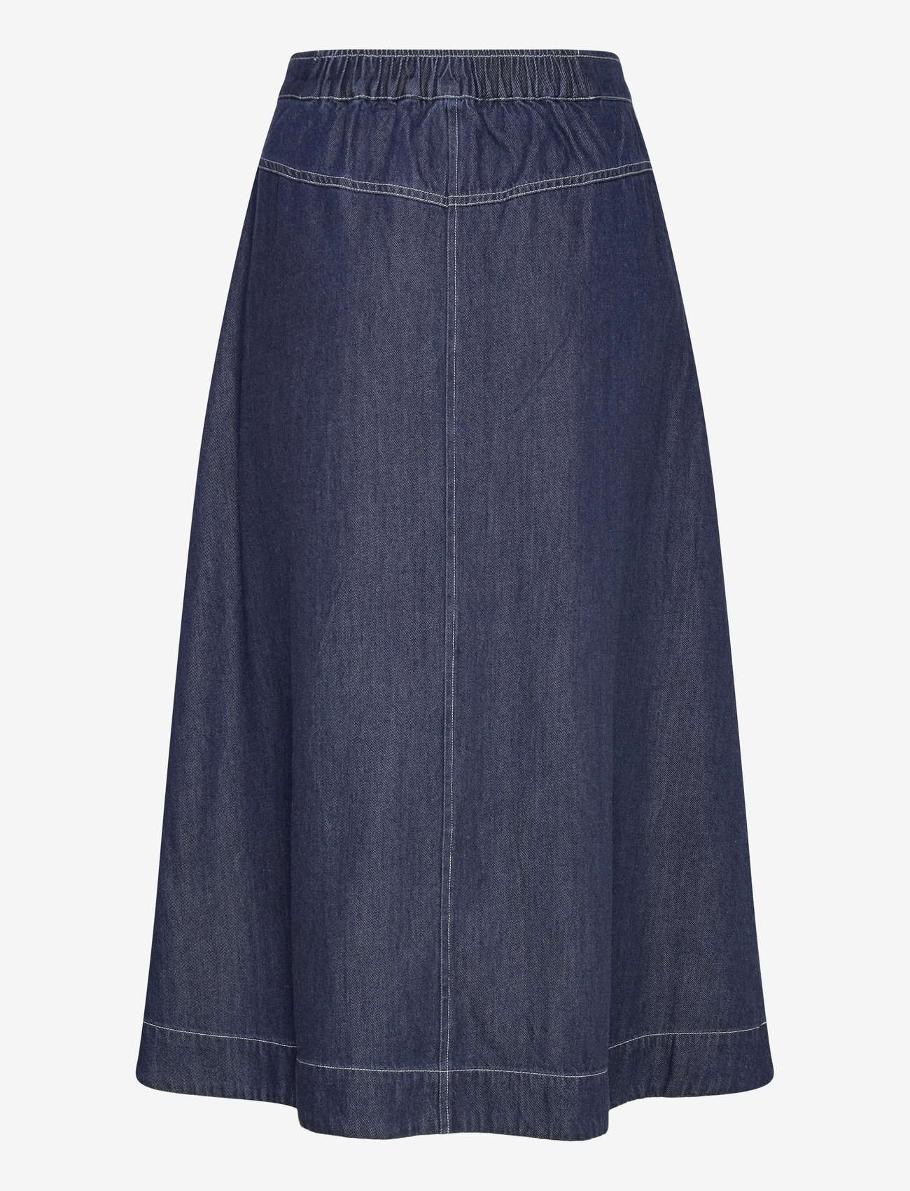 Soft Rebels - SRPortia Midi Skirt - denimnederdele - dark blue - 2