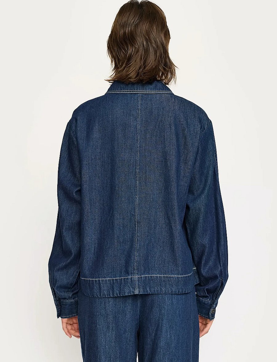 Soft Rebels - SRPortia Blouse - jeanshemden - dark blue - 3