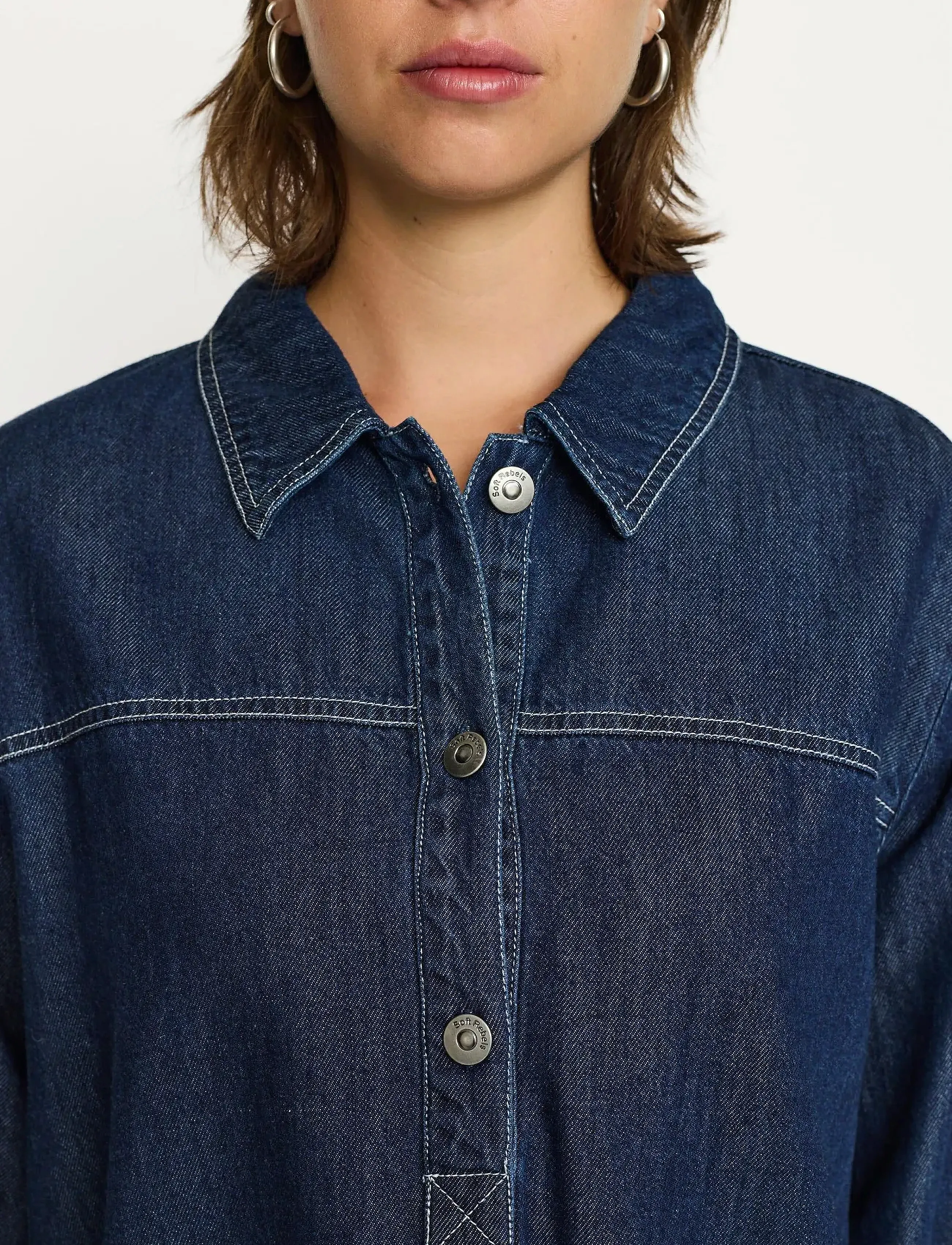 Soft Rebels Srportia Blouse skjortor dam – bild 5