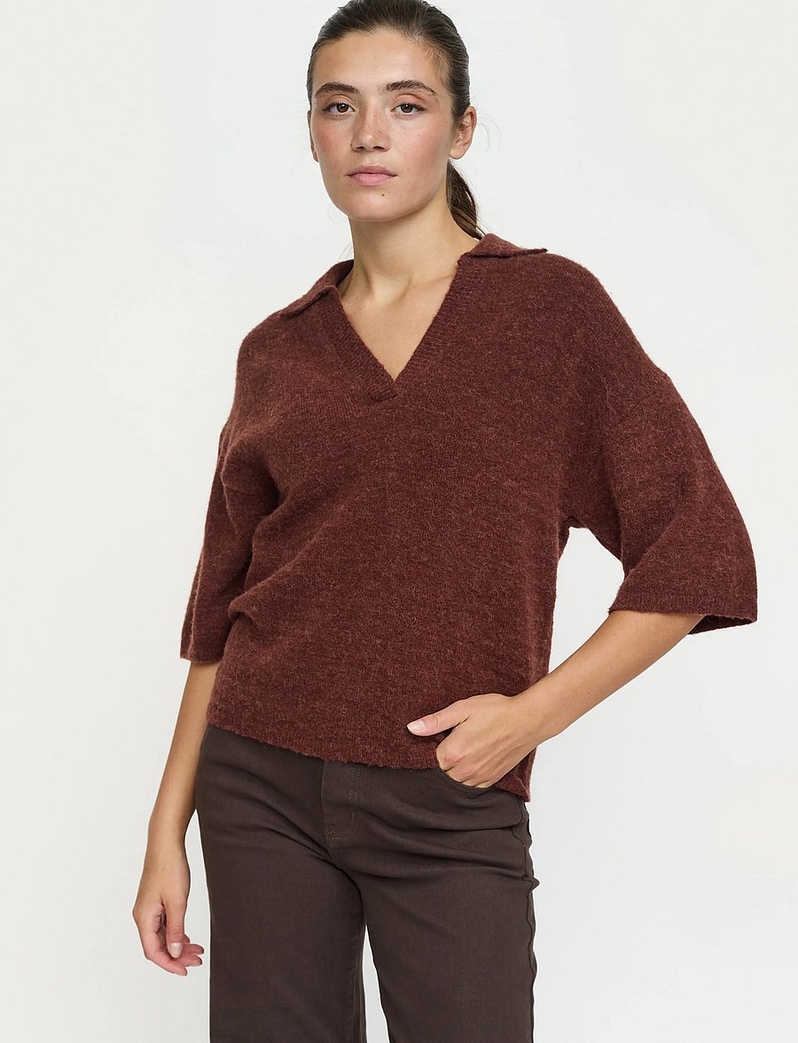 Soft Rebels - SRAllison Polo SS Knit - 387 andorra - 0