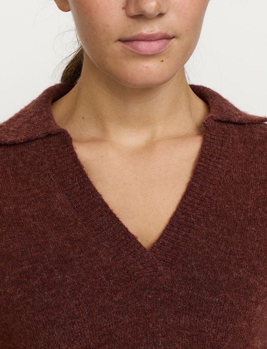 Soft Rebels - SRAllison Polo SS Knit - 387 andorra - 4