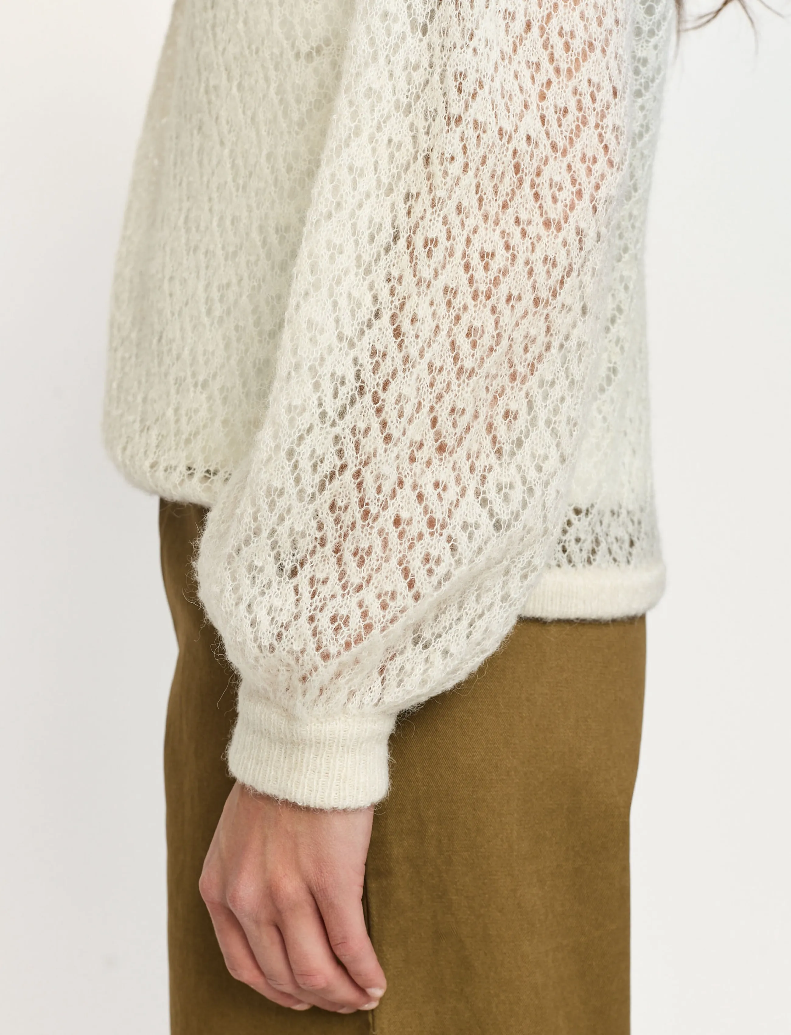 Soft Rebels - SRTilly Knit - striktrøjer - arctic wolf - 4
