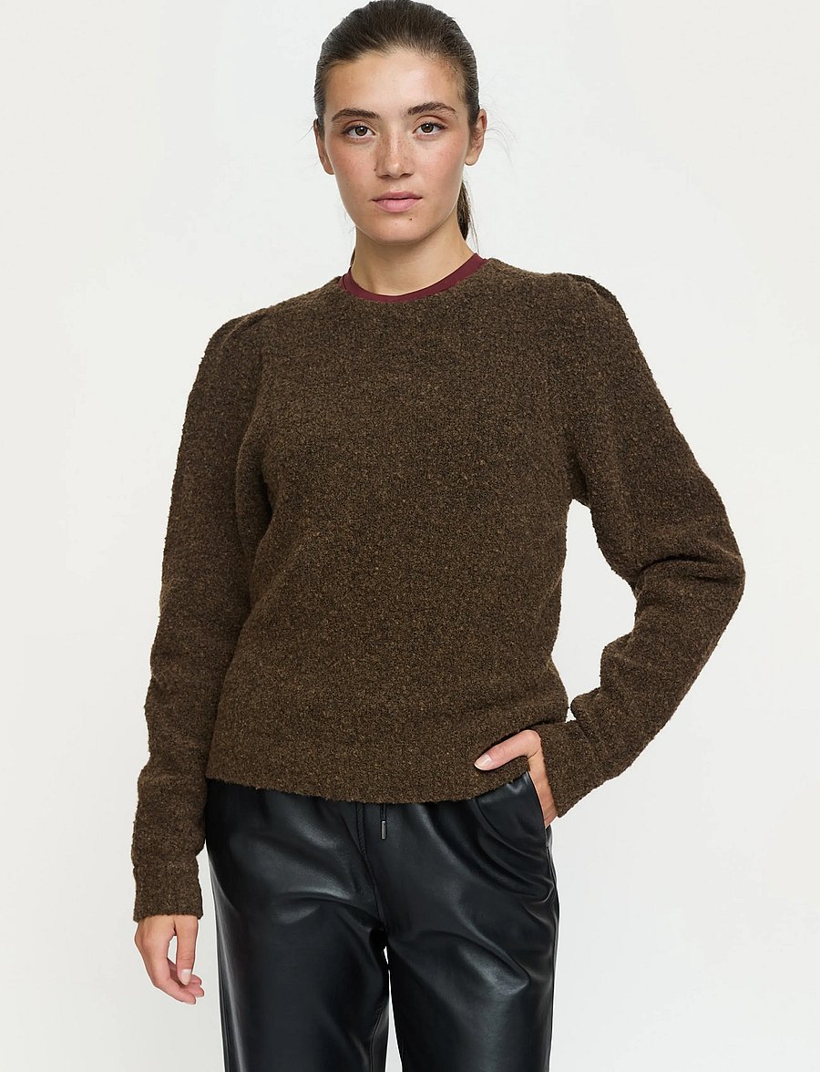 Soft Rebels - SRThunder Knit - striktrøjer - kanagaroo - 0