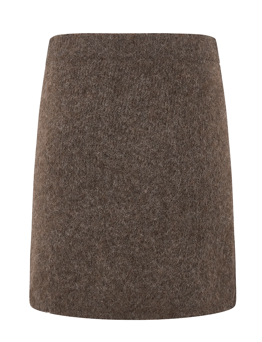 Soft Rebels - SRCamilla Skirt Knit - strickröcke - demitasse melange - 2