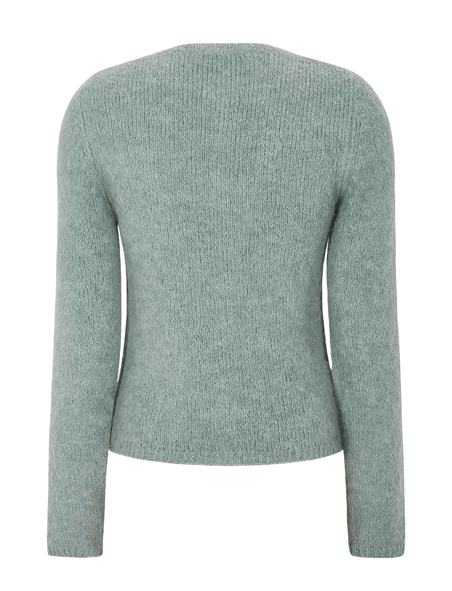 Soft Rebels - SRCamilla Cardigan Knit - kardiganid - puritan - 2