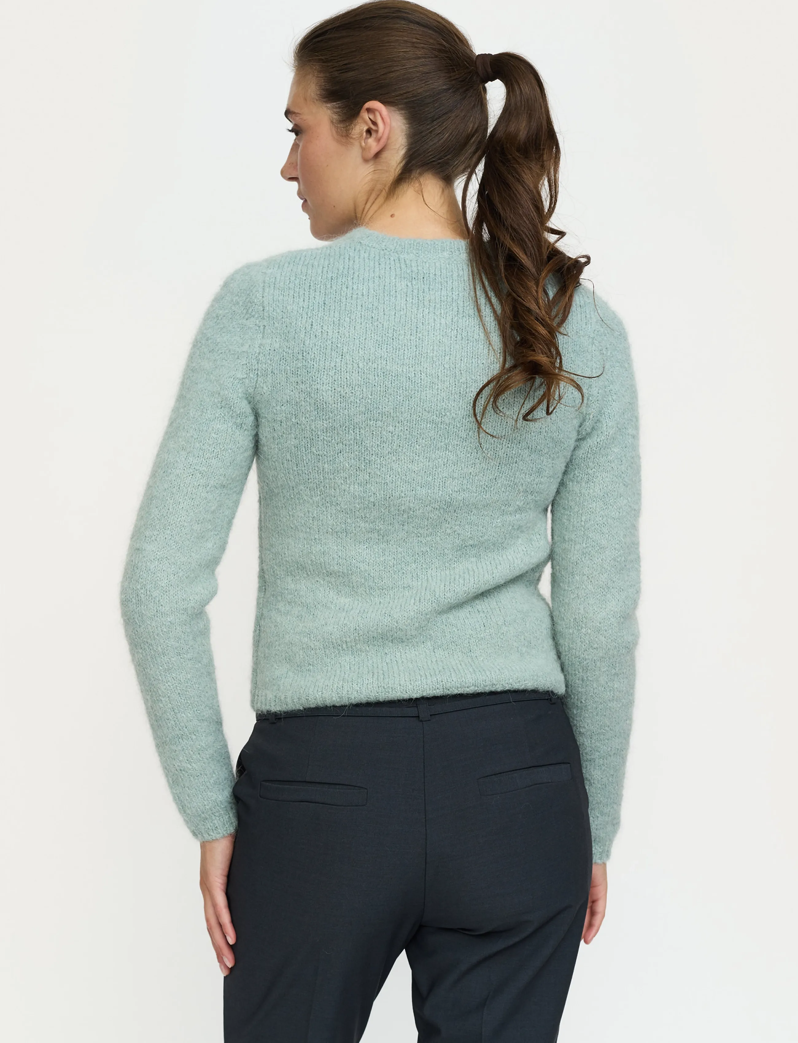 Soft Rebels - SRCamilla Cardigan Knit - kardiganid - puritan - 3