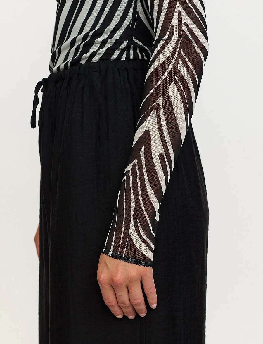 Soft Rebels - SRMaryam LS Top - langärmlige tops - zebra print - 4