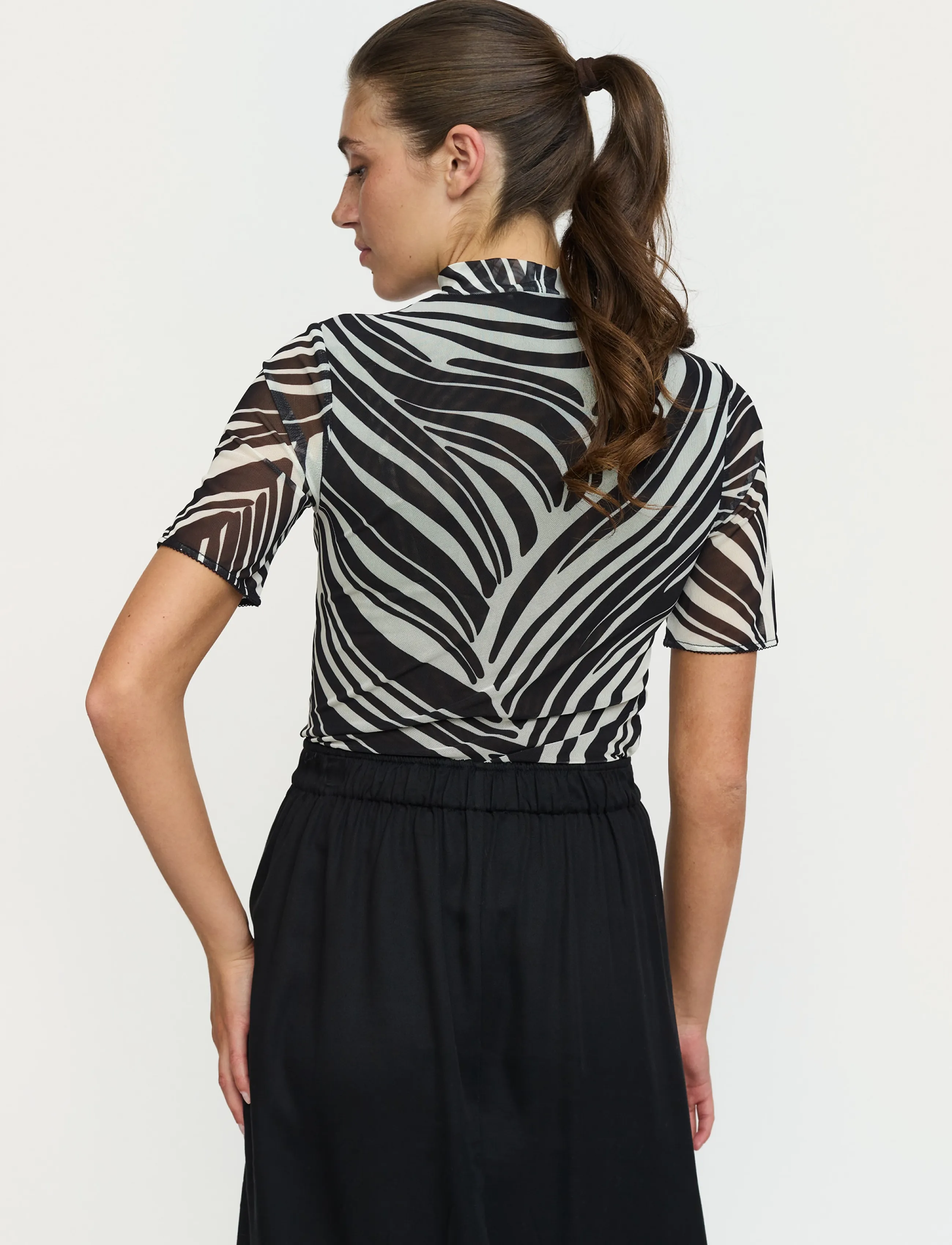 Soft Rebels - SRMaryam T-shirt - t-shirts - zebra print - 3