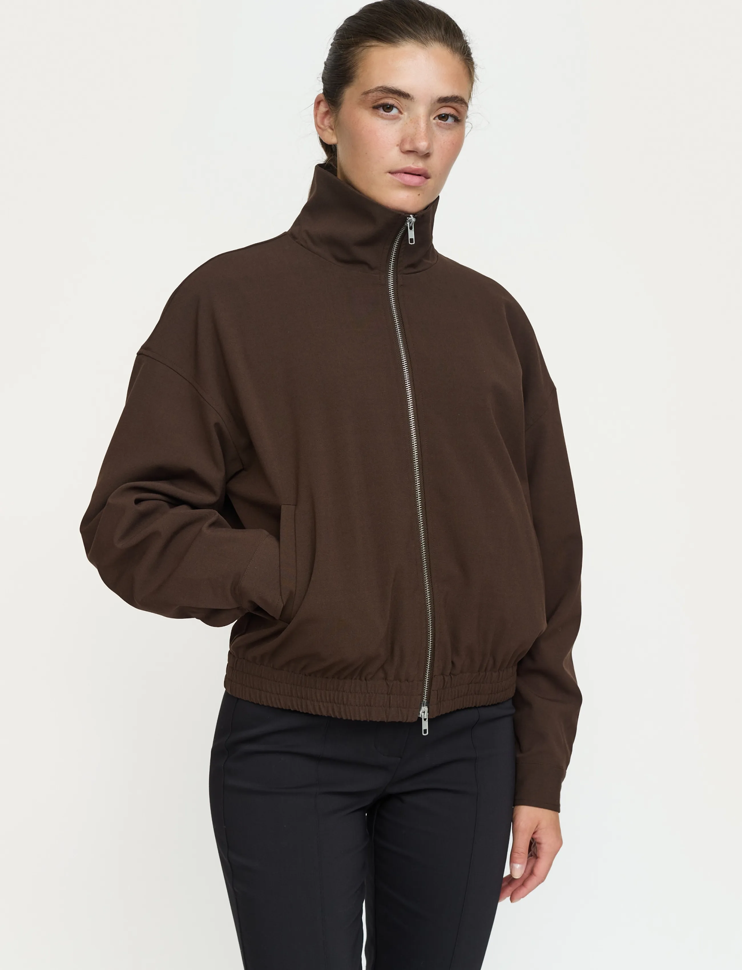 Soft Rebels SRVilja Jacket GRS - Vårjackor - DEMITASSE / brown