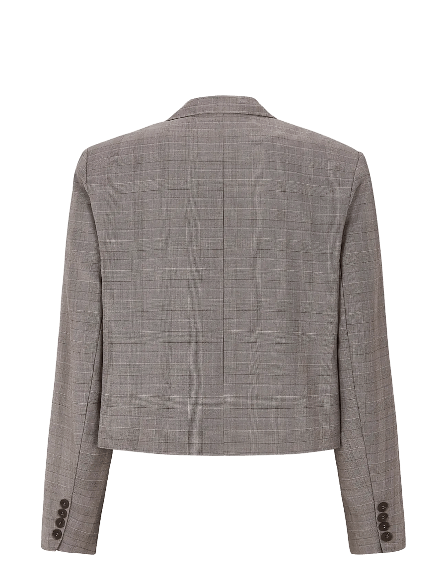 Soft Rebels - SRViviana Blazer - korte blazere - demitasse - 2