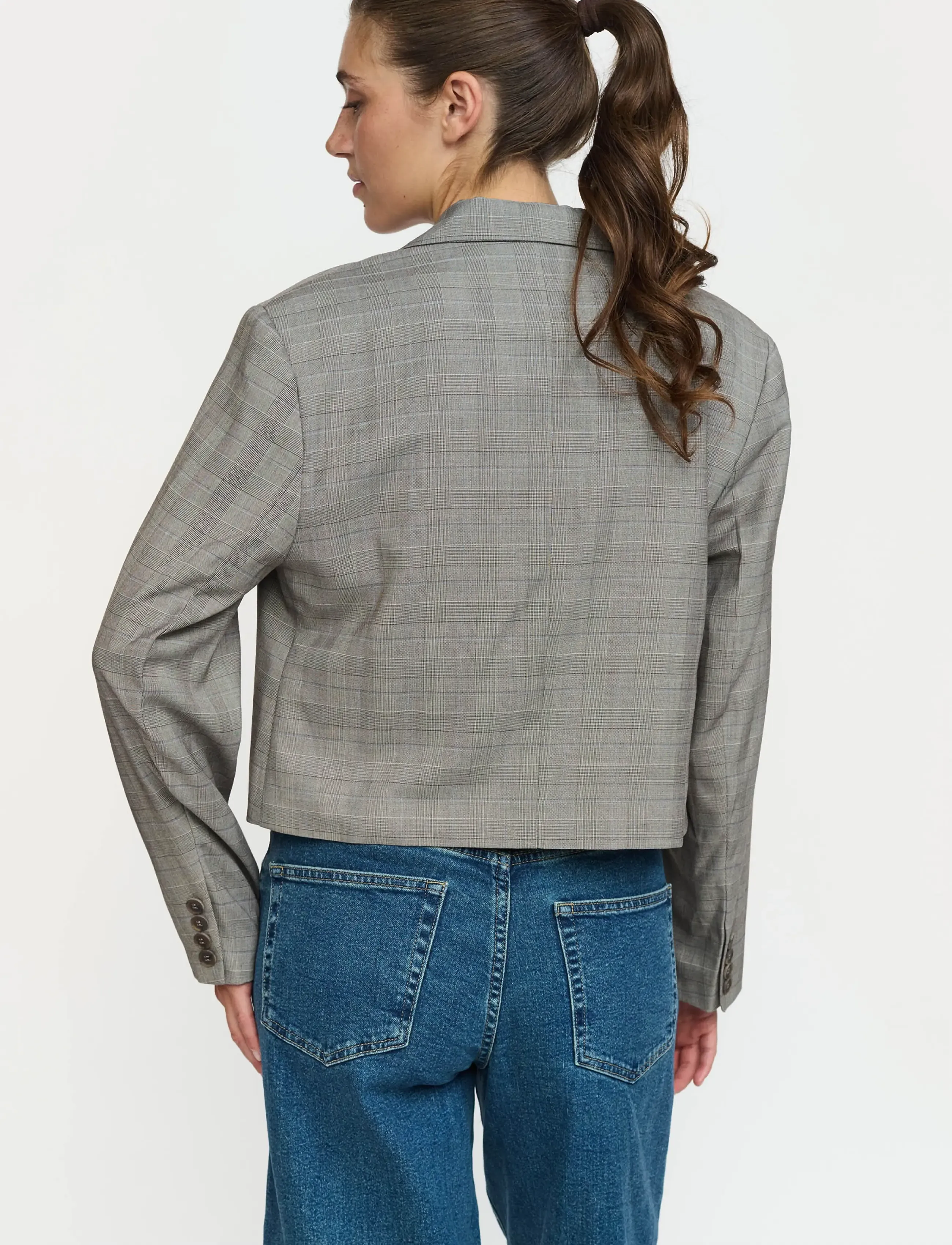 Soft Rebels - SRViviana Blazer - korte blazere - demitasse - 3