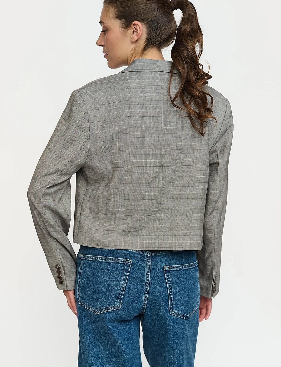 Soft Rebels - SRViviana Blazer - korte blazere - demitasse - 3