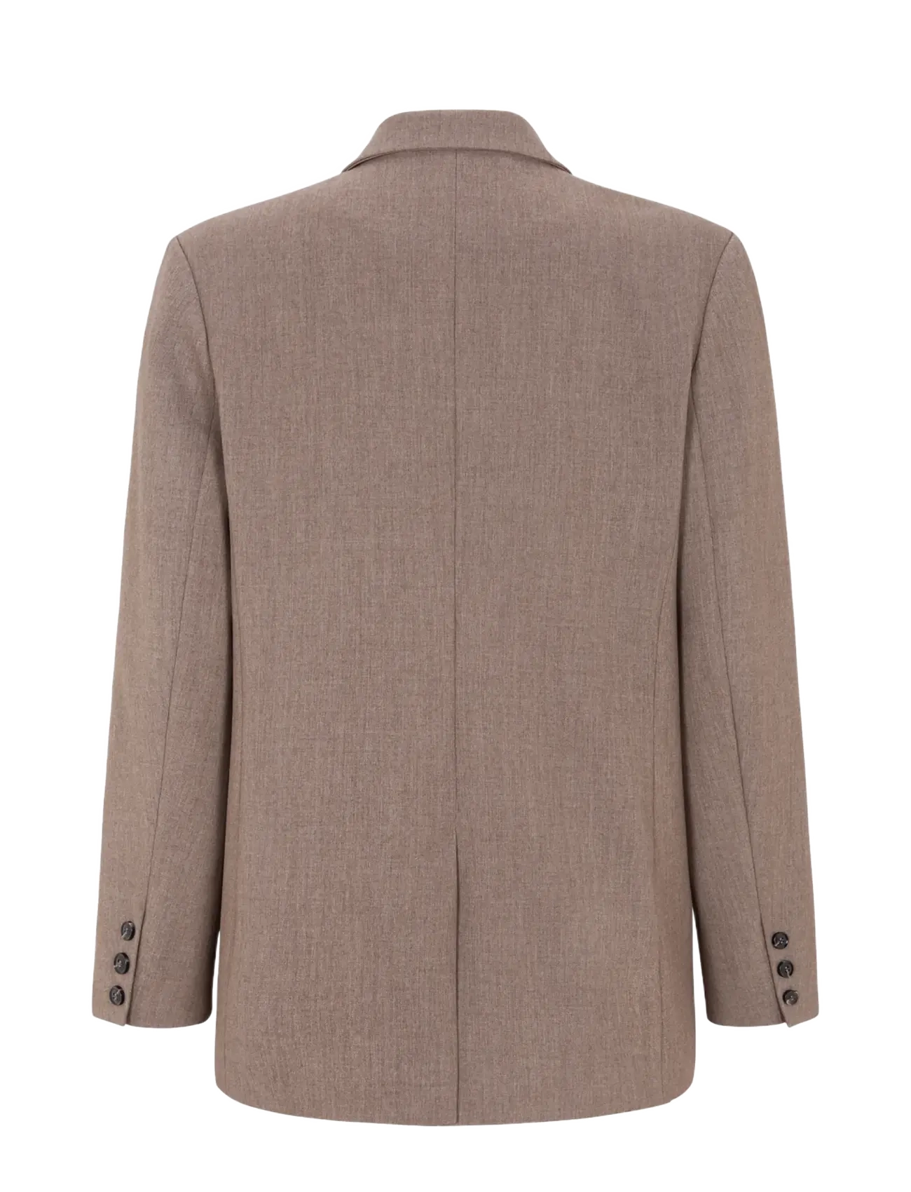 Soft Rebels - SRAubree Blazer - enkelknäppta kavajer - silver mink melange - 2