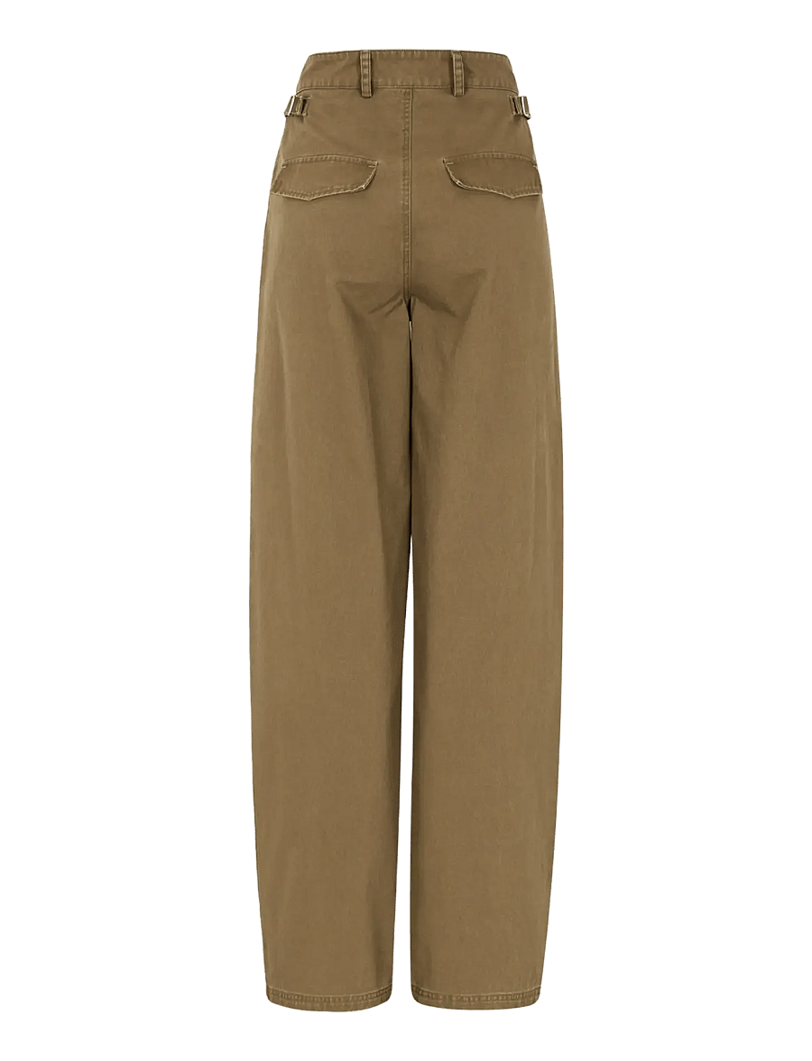 Soft Rebels - SRTrinitty Pant - bukser med brede ben - kanagaroo - 2