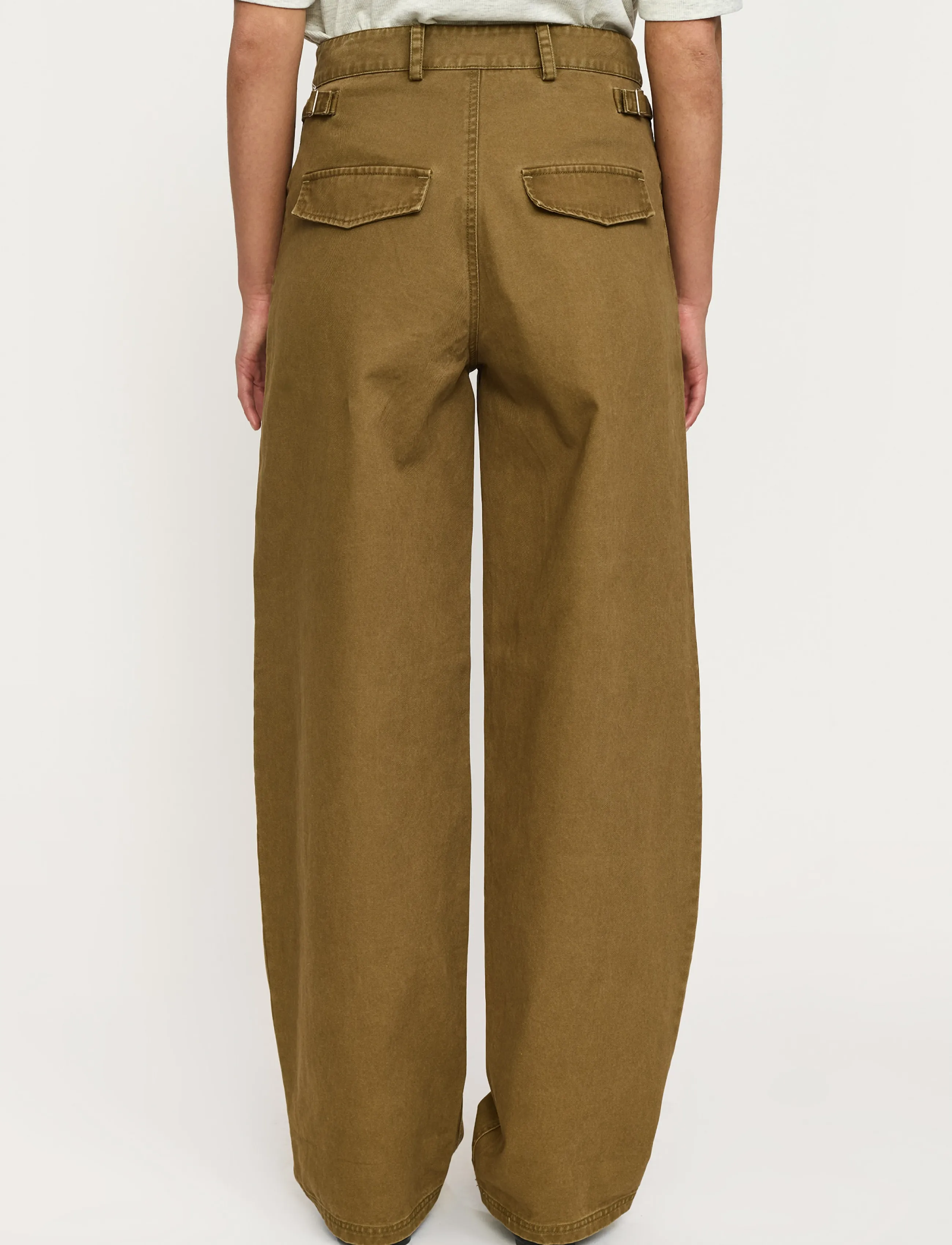 Soft Rebels - SRTrinitty Pant - bukser med brede ben - kanagaroo - 3