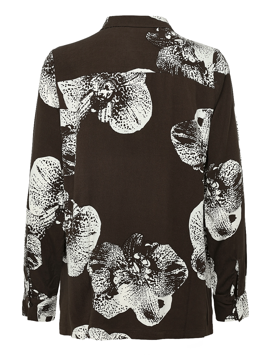 Soft Rebels - SROrchidy Shirt - pikkade varrukatega särgid - 393 orchid flower print - 2