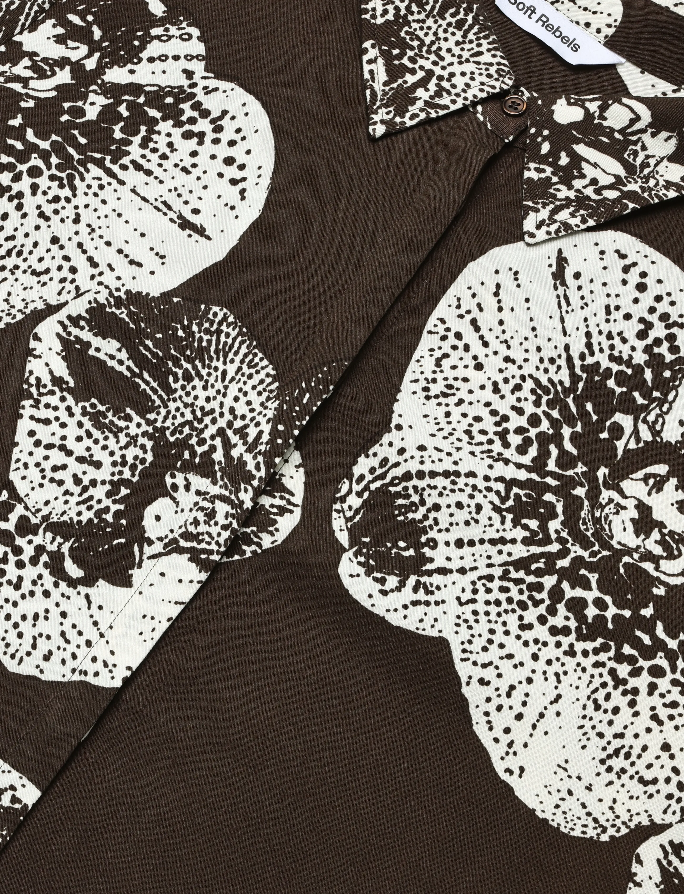 Soft Rebels - SROrchidy Shirt - 393 orchid flower print - 2