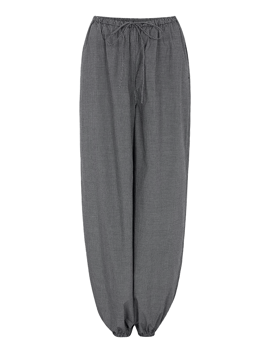 Soft Rebels - SRLogan Pant - barrel-bukser - black - 1